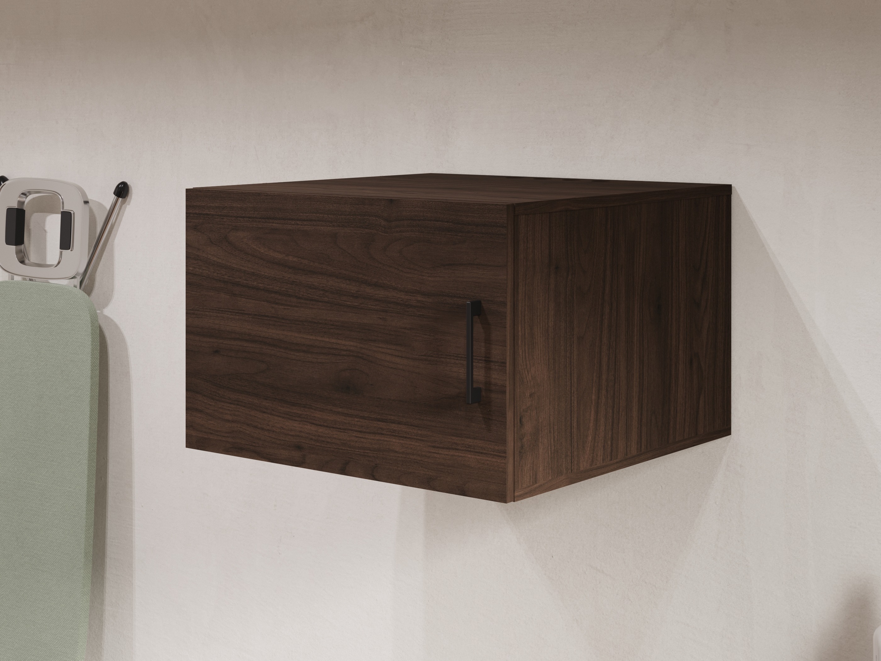 Armario colgante para baño Novdele 104 (Nogal)