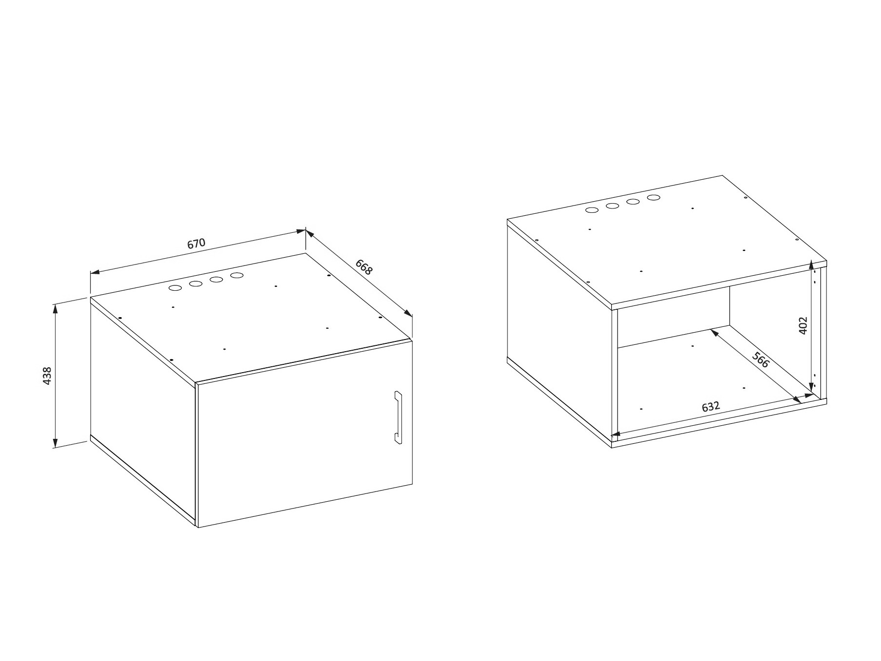 Conjunto de mueble de baño Novdele 107 (Nogal)