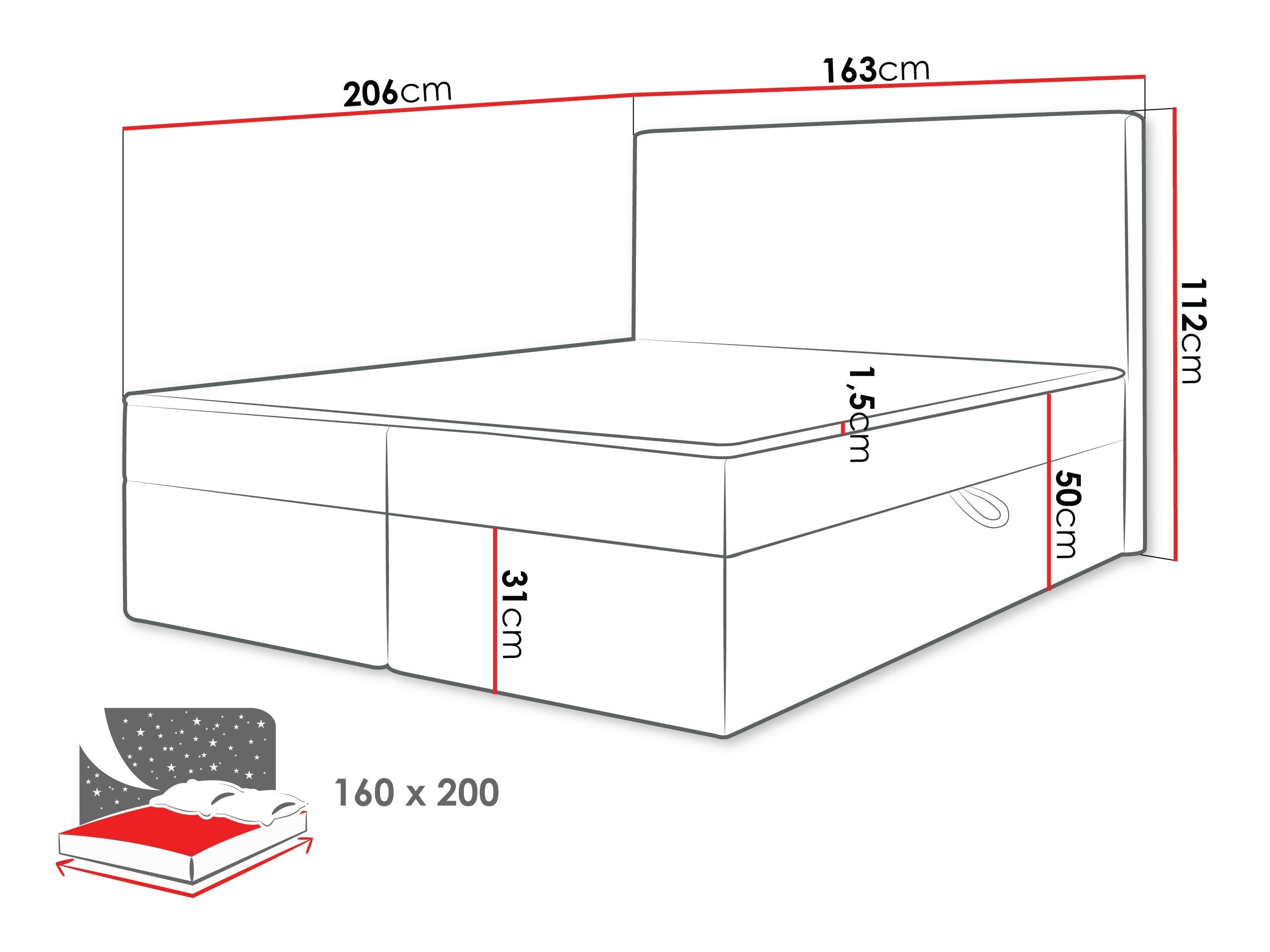 Cama continental Comfivo Arbitas (Ambience 01)