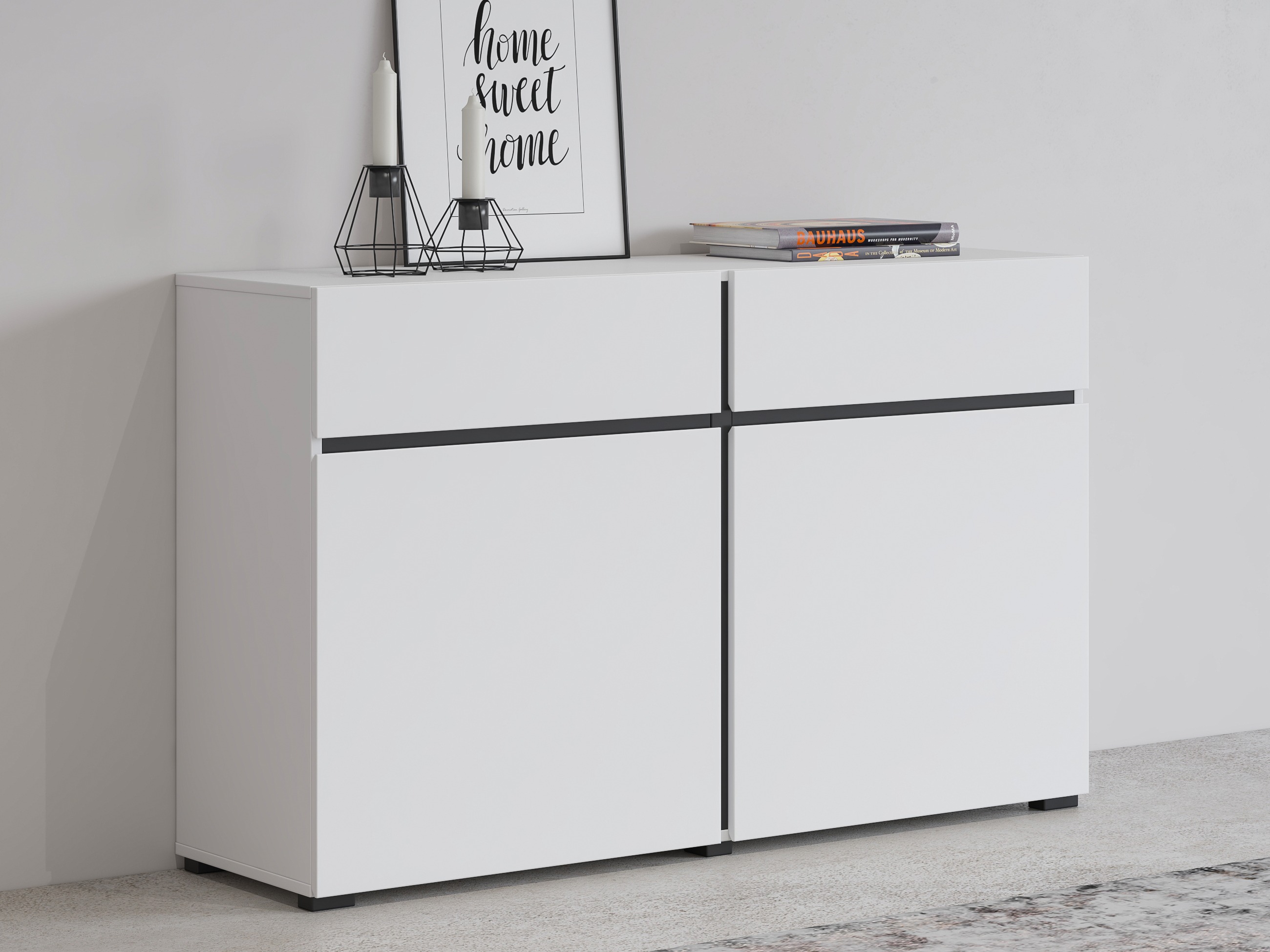 Cómoda Alfere 104 (Blanco)