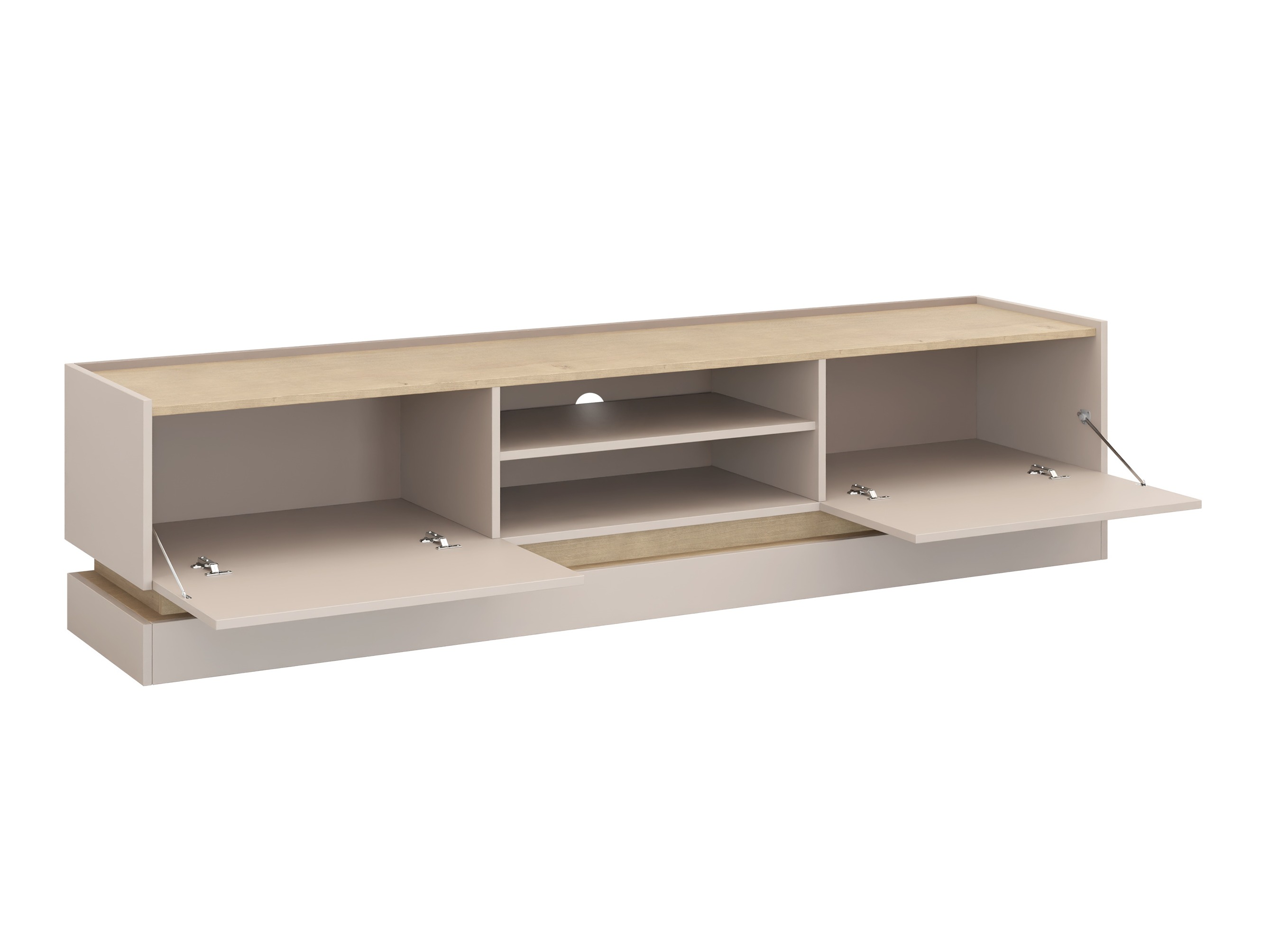 Conjunto de salón Comfivo Tilia (Cachemira + Roble)