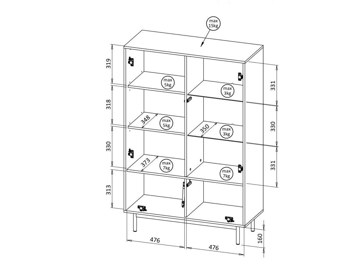 Estantería Avimera 100