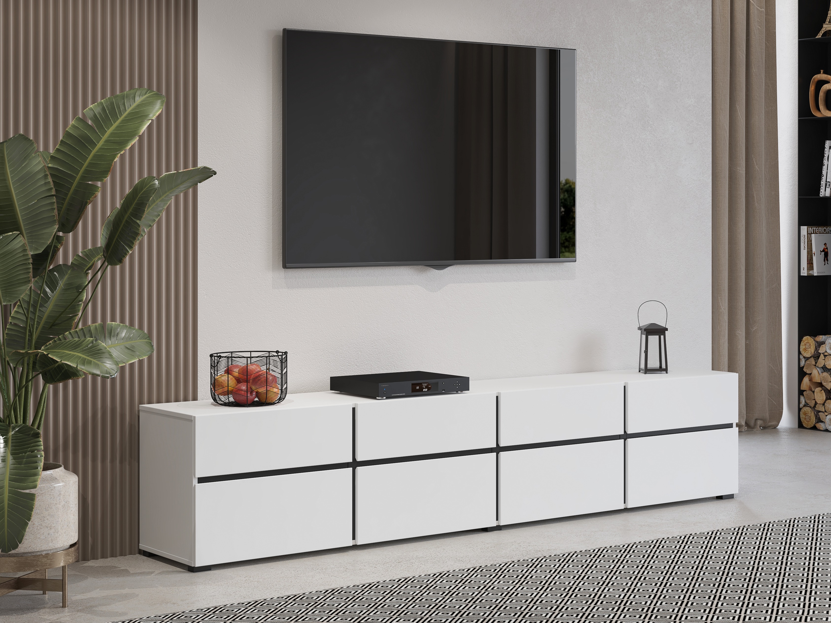 Mueble TV Alfere 101 (Blanco)