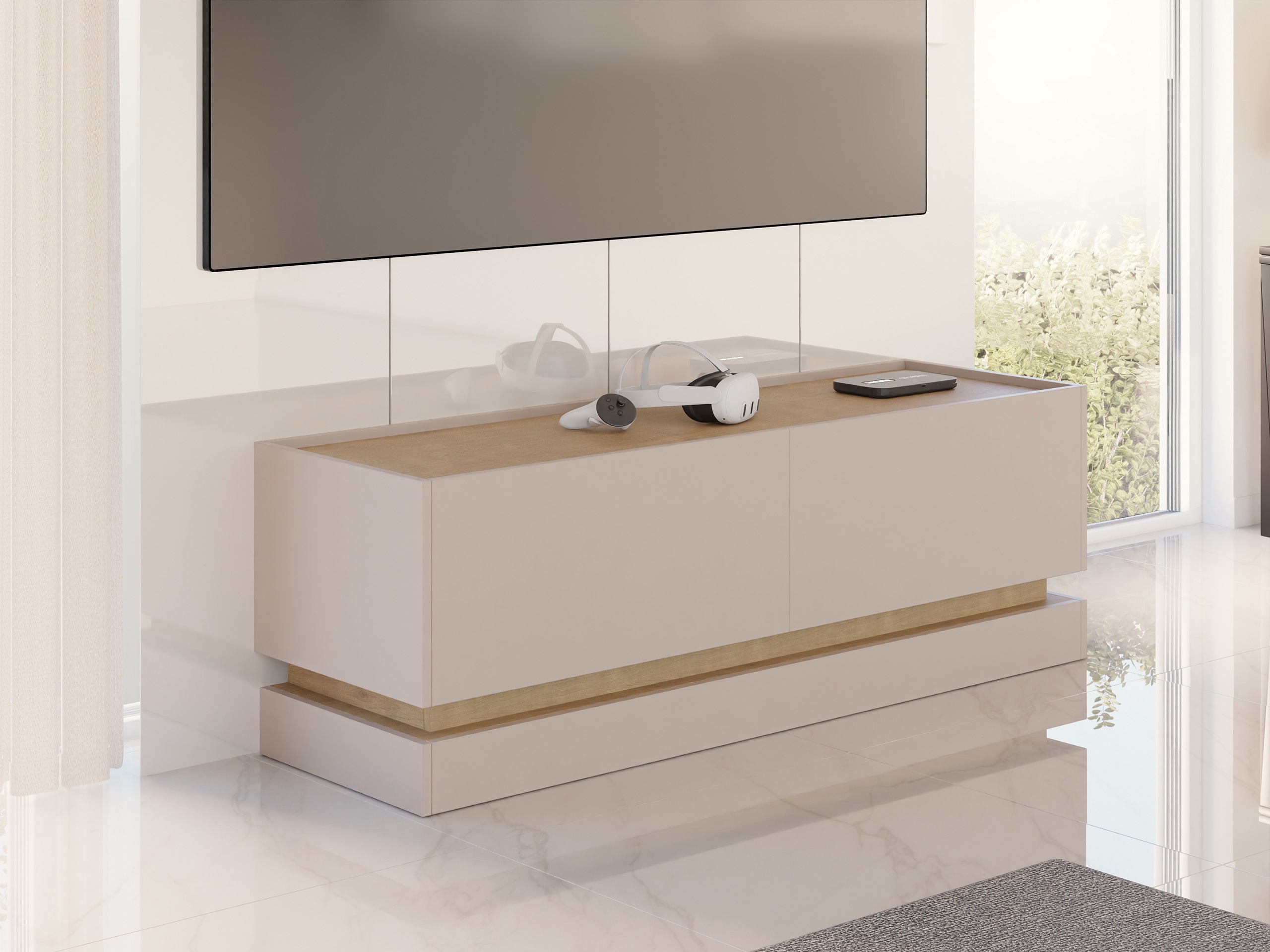 Mueble TV Comfivo Tilia I (Cachemira + Roble)