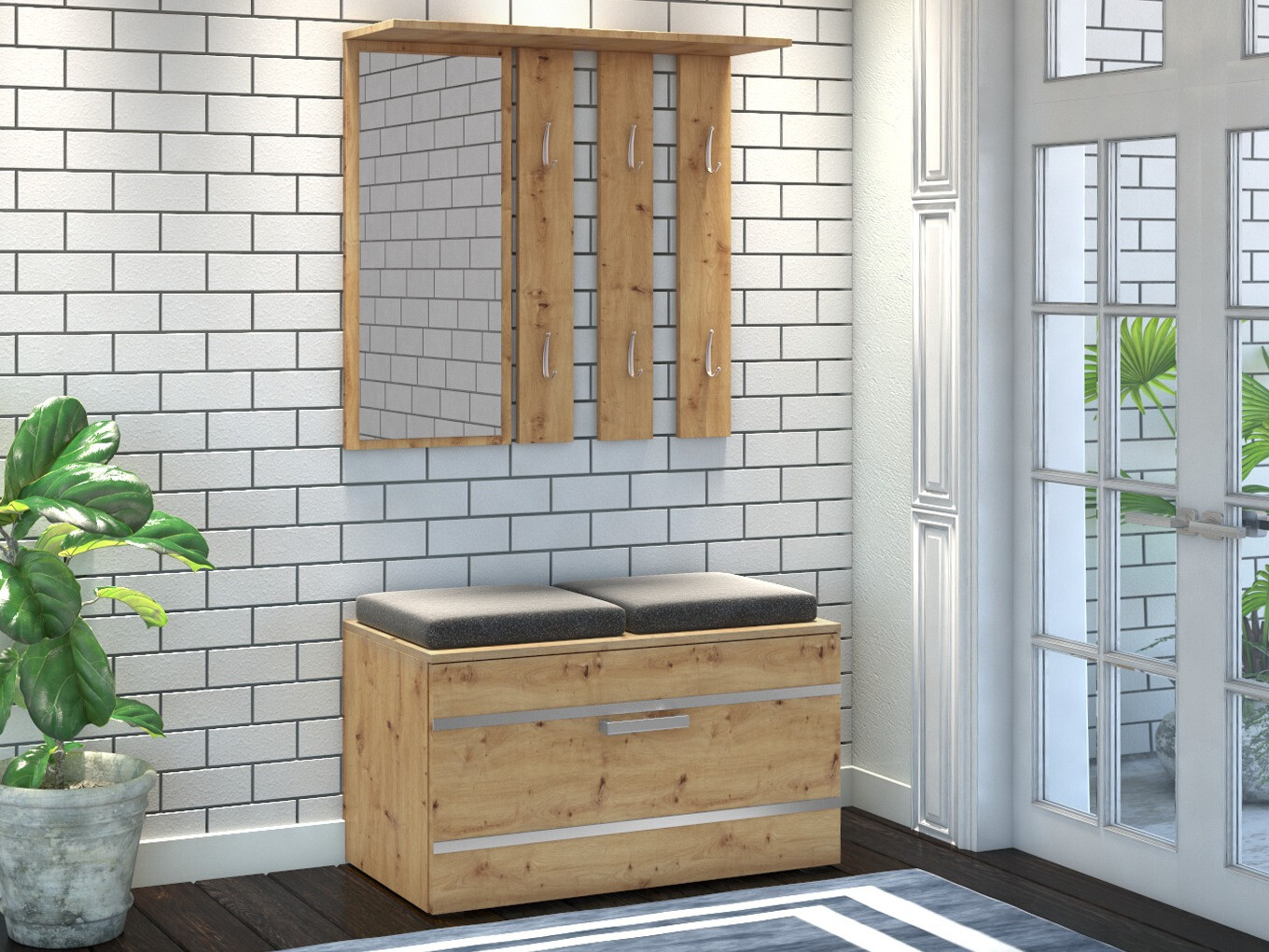 Conjunto para recibidor SP6489