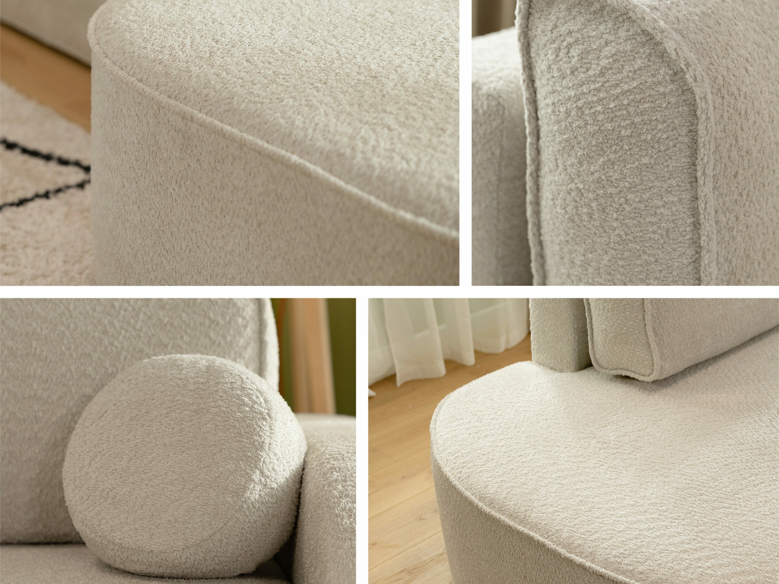 Sofá rinconero Comfivo Sensus (Coral 65)