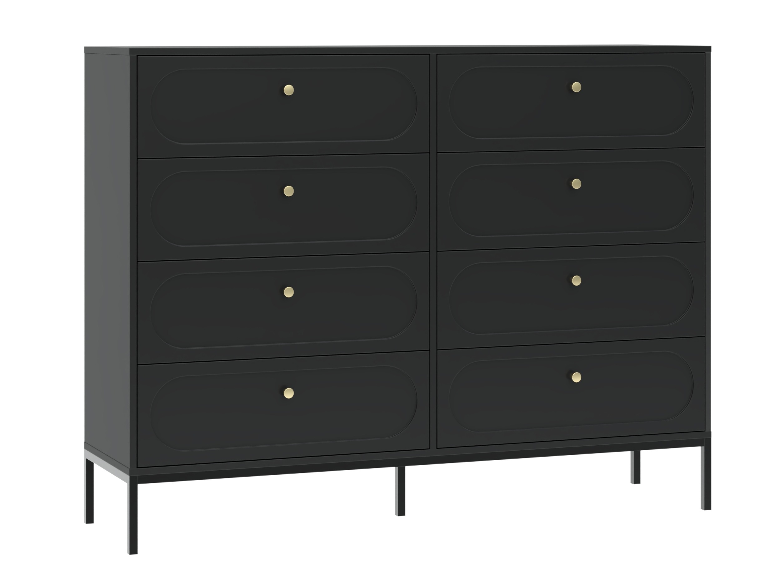 Cómoda Bristol 232 (Negro)