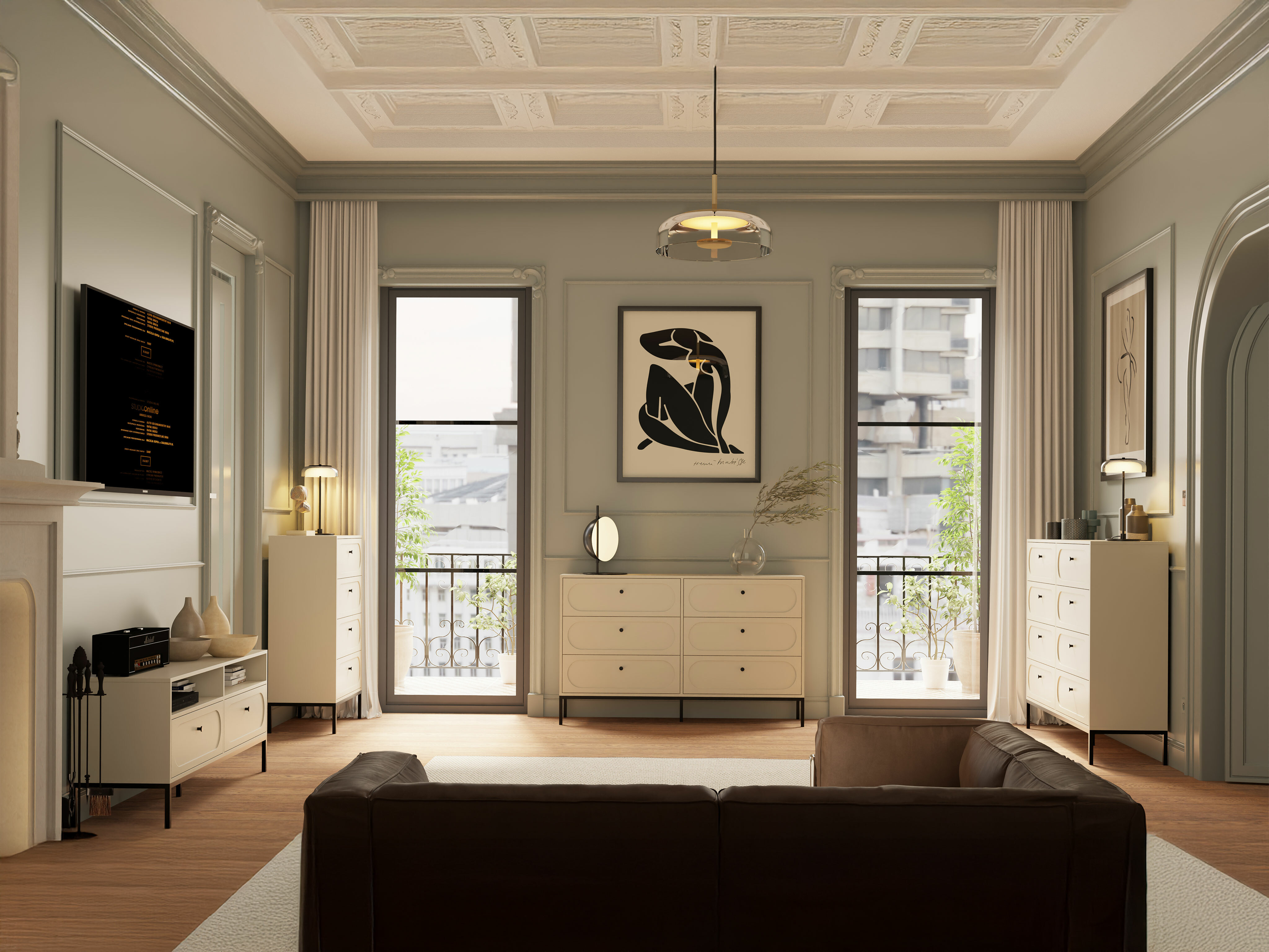 Mueble TV Bristol 235 (Cachemira)