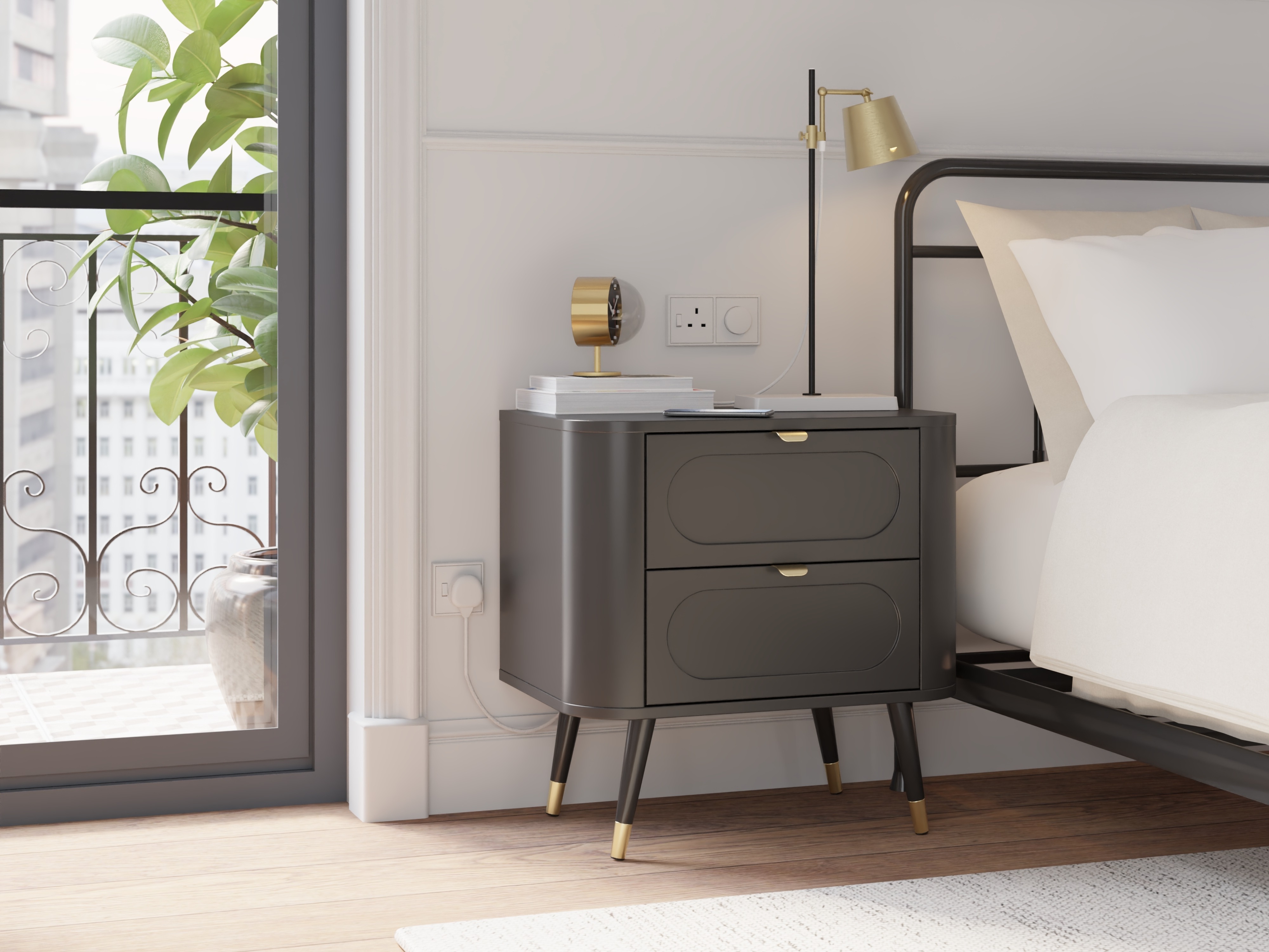 Mesilla de noche Mornolu 103