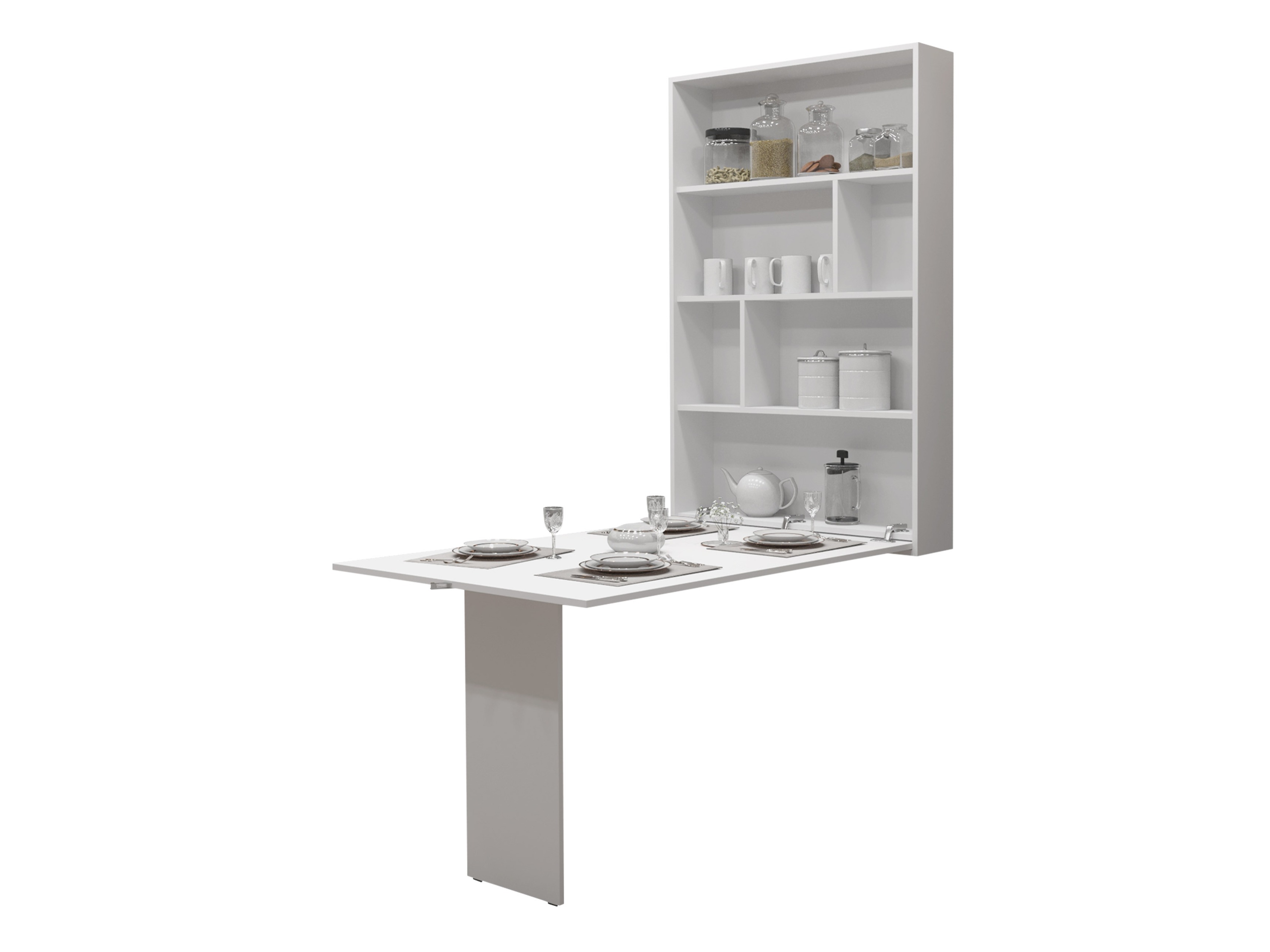Mesa plegable Pinis III (Blanco)