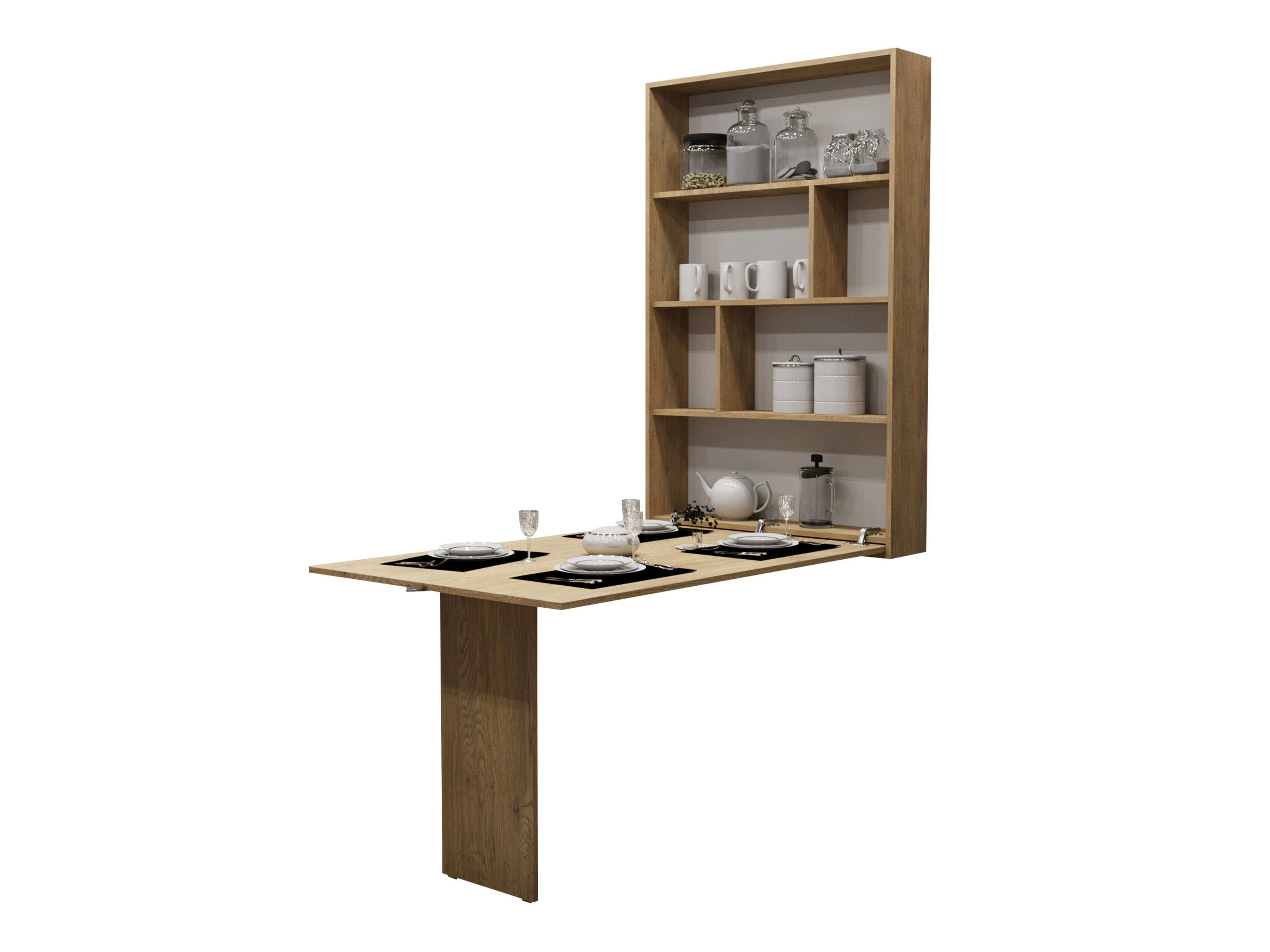 Mesa plegable Pinis III (Roble)