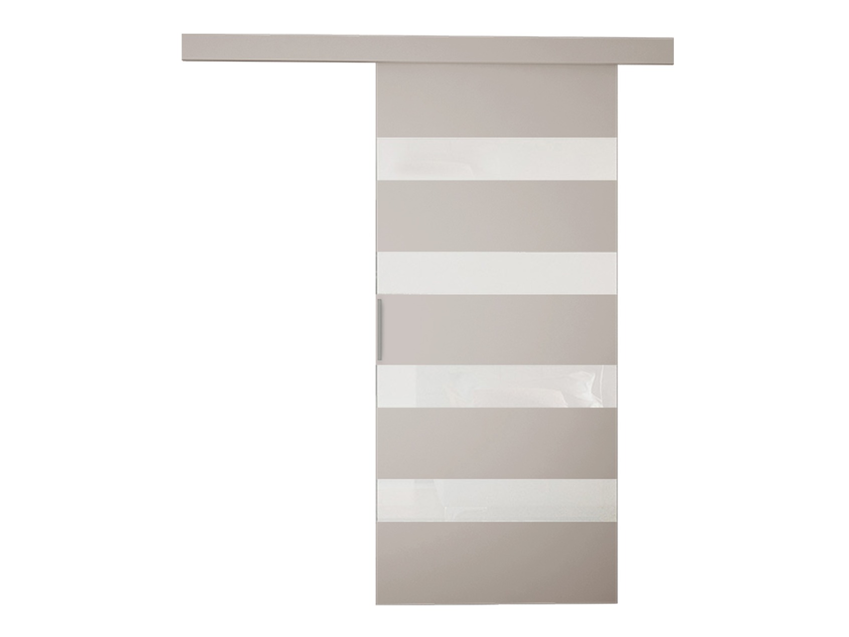 Puerta corredera Closico Materia V (Cachemira + Blanco)
