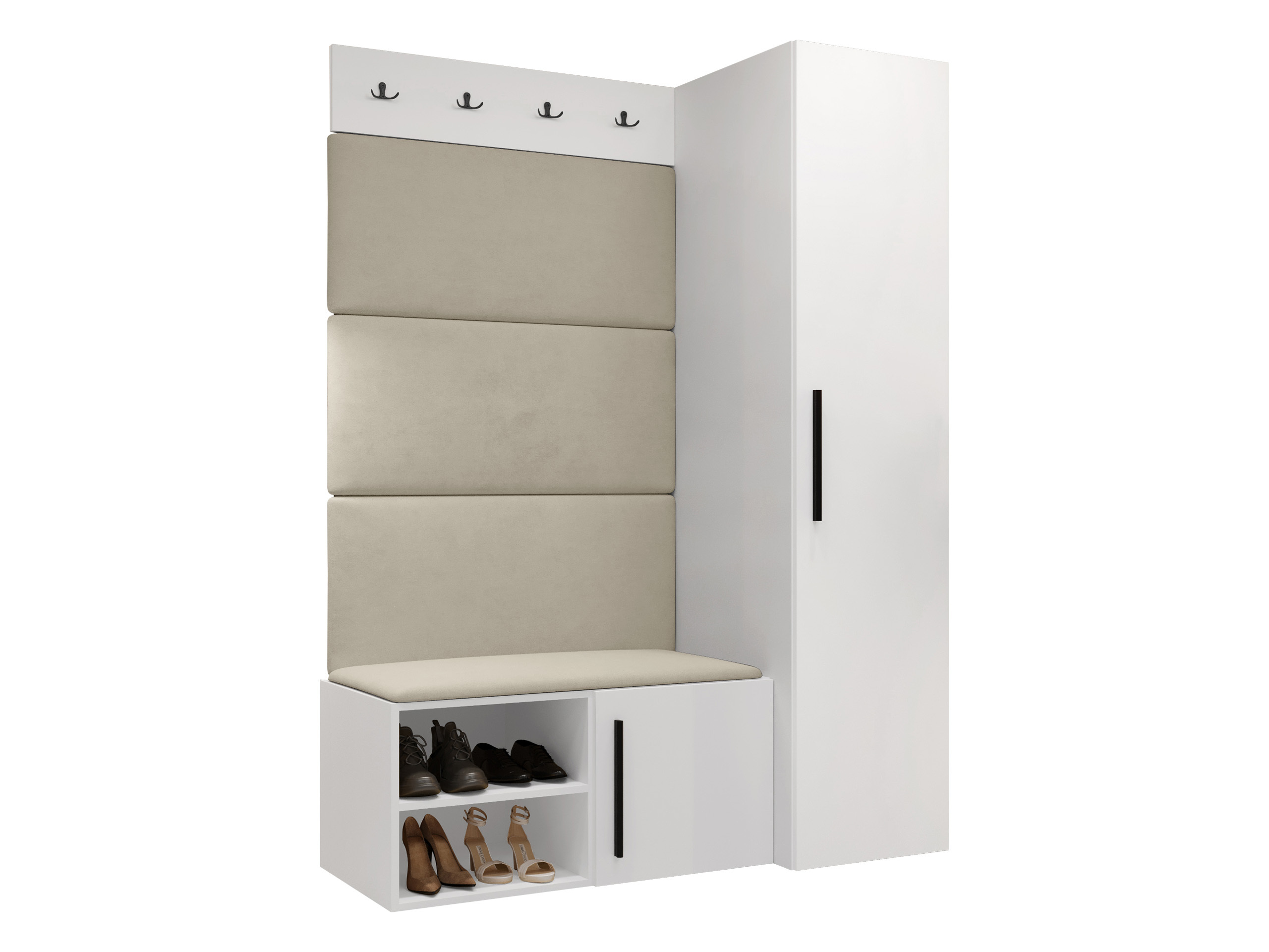 Conjunto para recibidor Hartford 525 (Blanco)