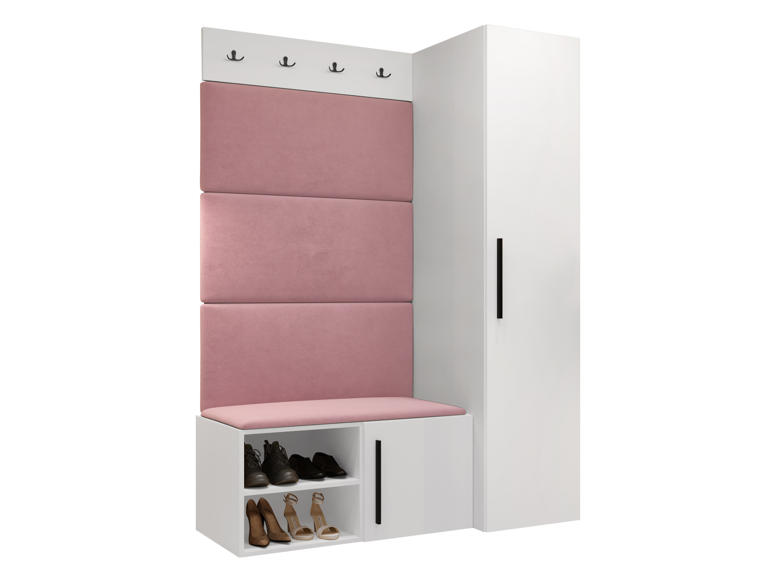 Conjunto para recibidor Hartford 525 (Blanco)