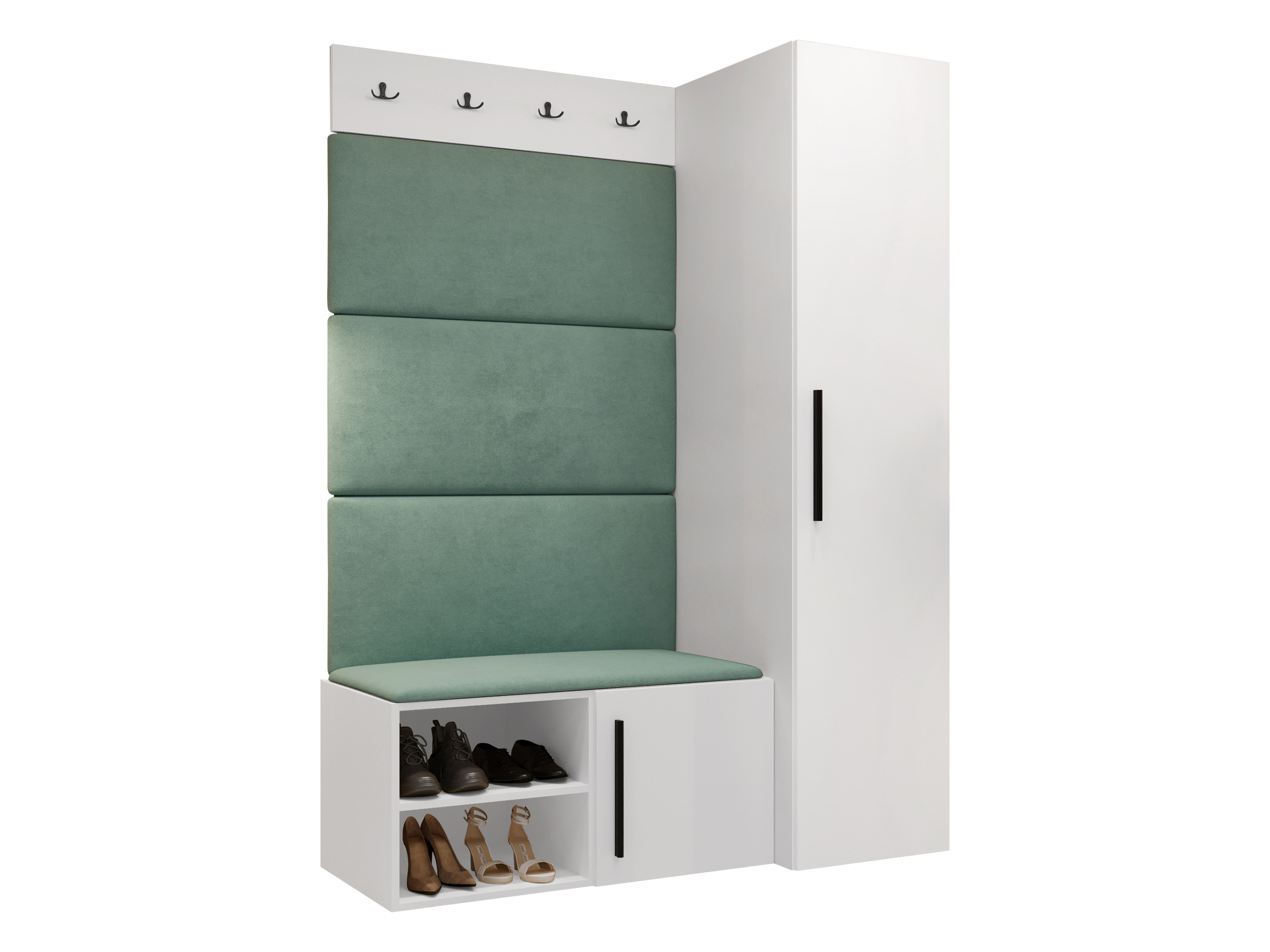 Conjunto para recibidor Hartford 525 (Blanco)