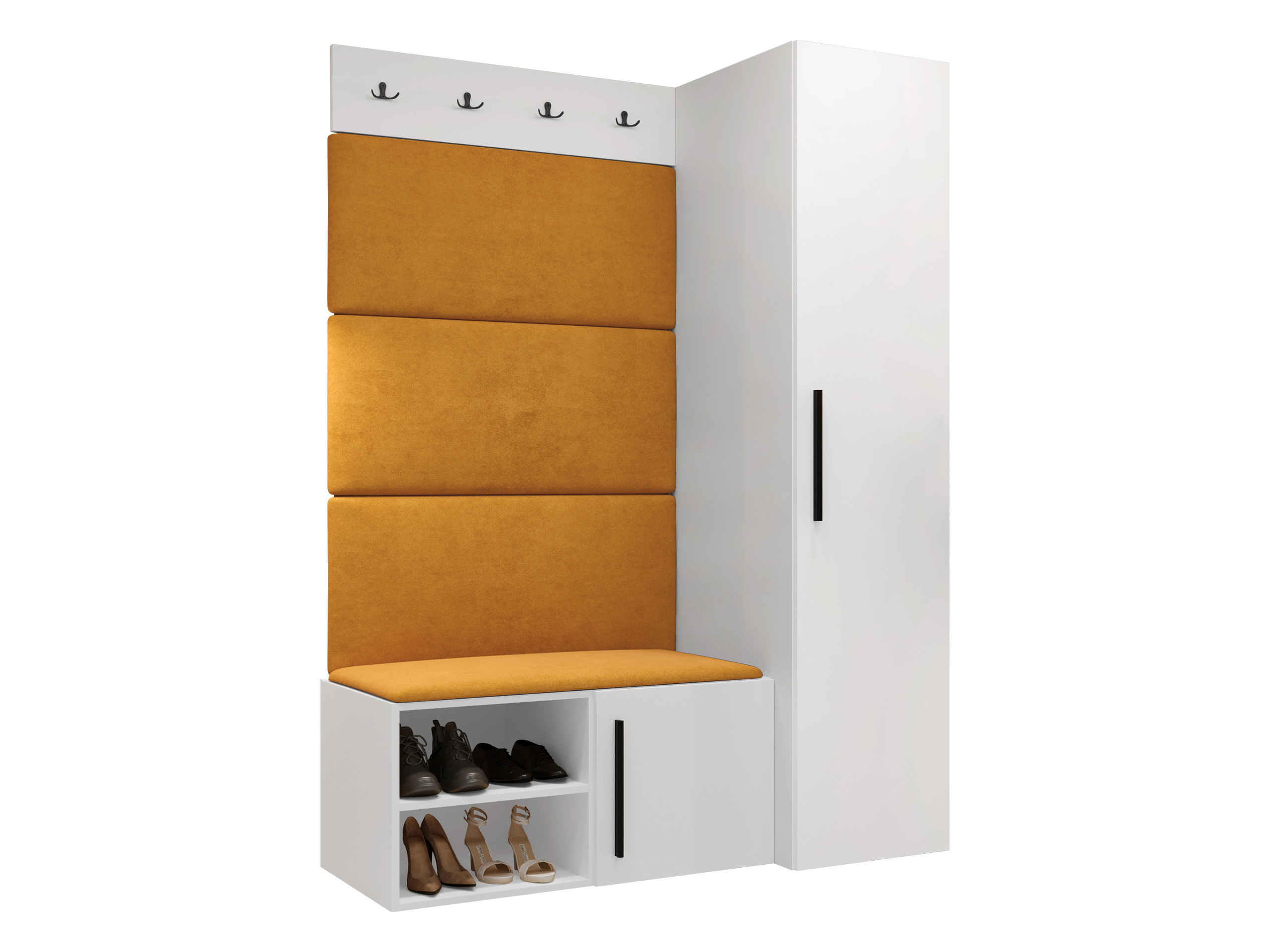 Conjunto para recibidor Hartford 525 (Blanco)