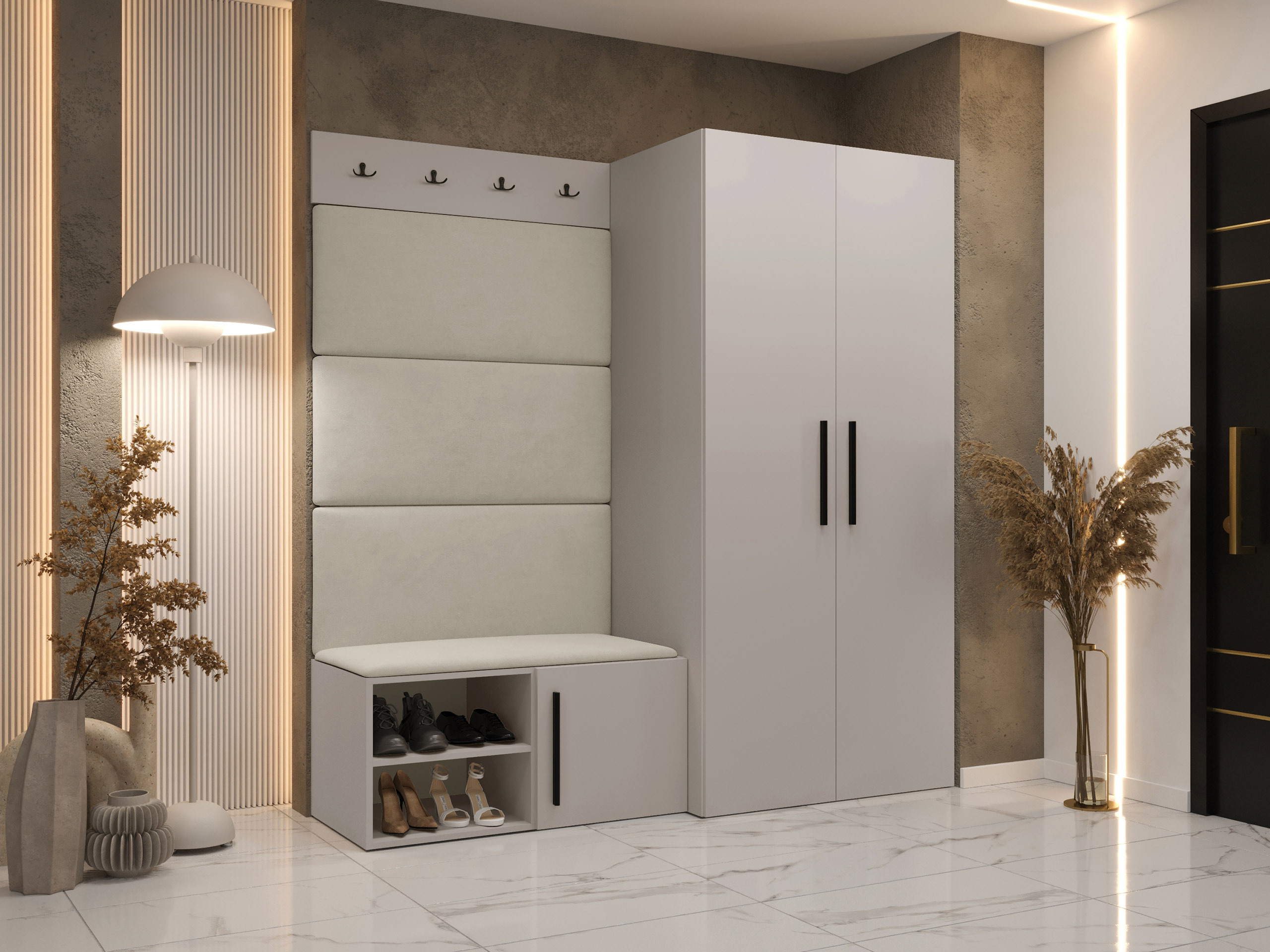 Conjunto para recibidor Hartford 526 (Cachemira)