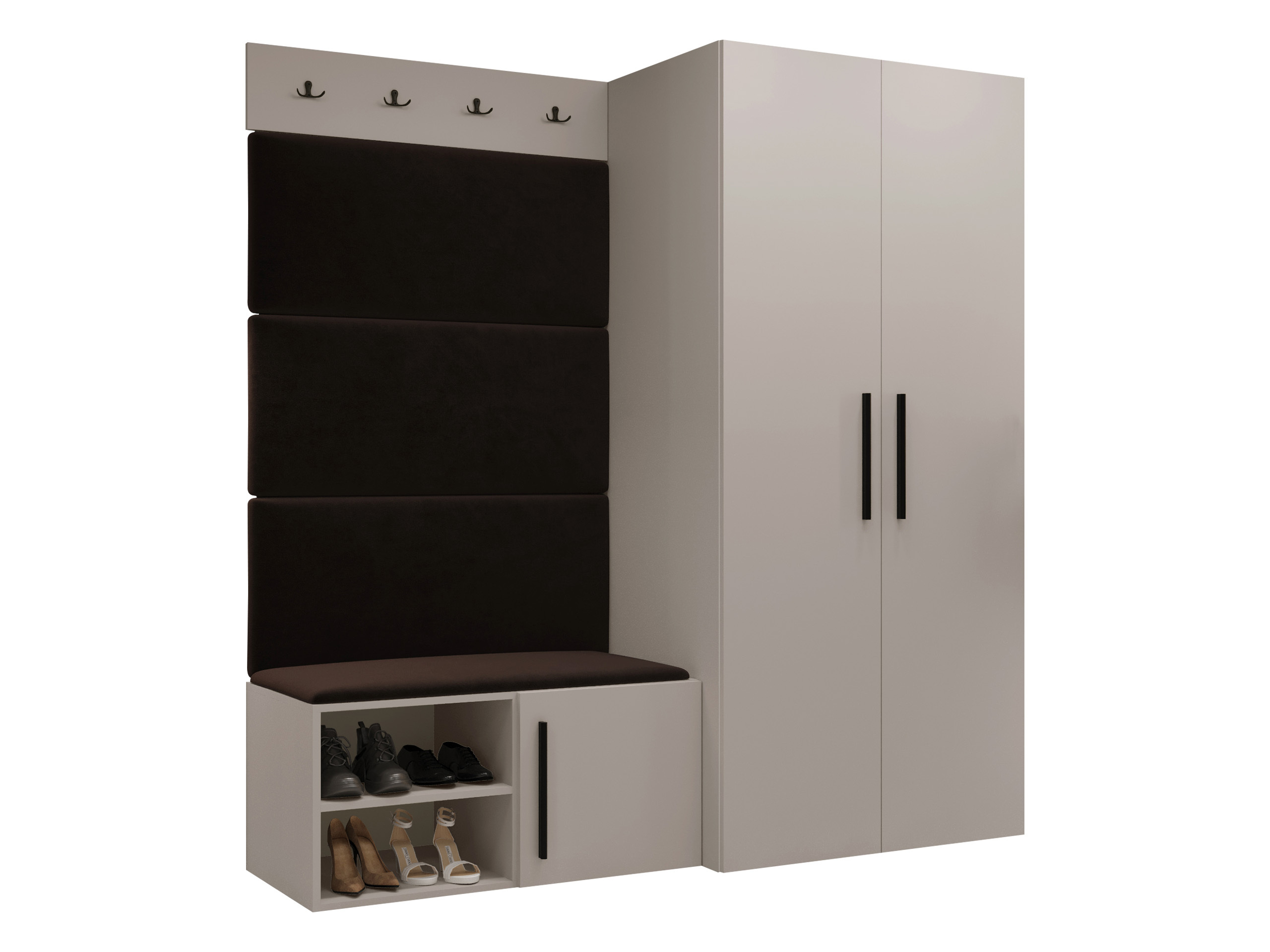 Conjunto para recibidor Hartford 526 (Cachemira)