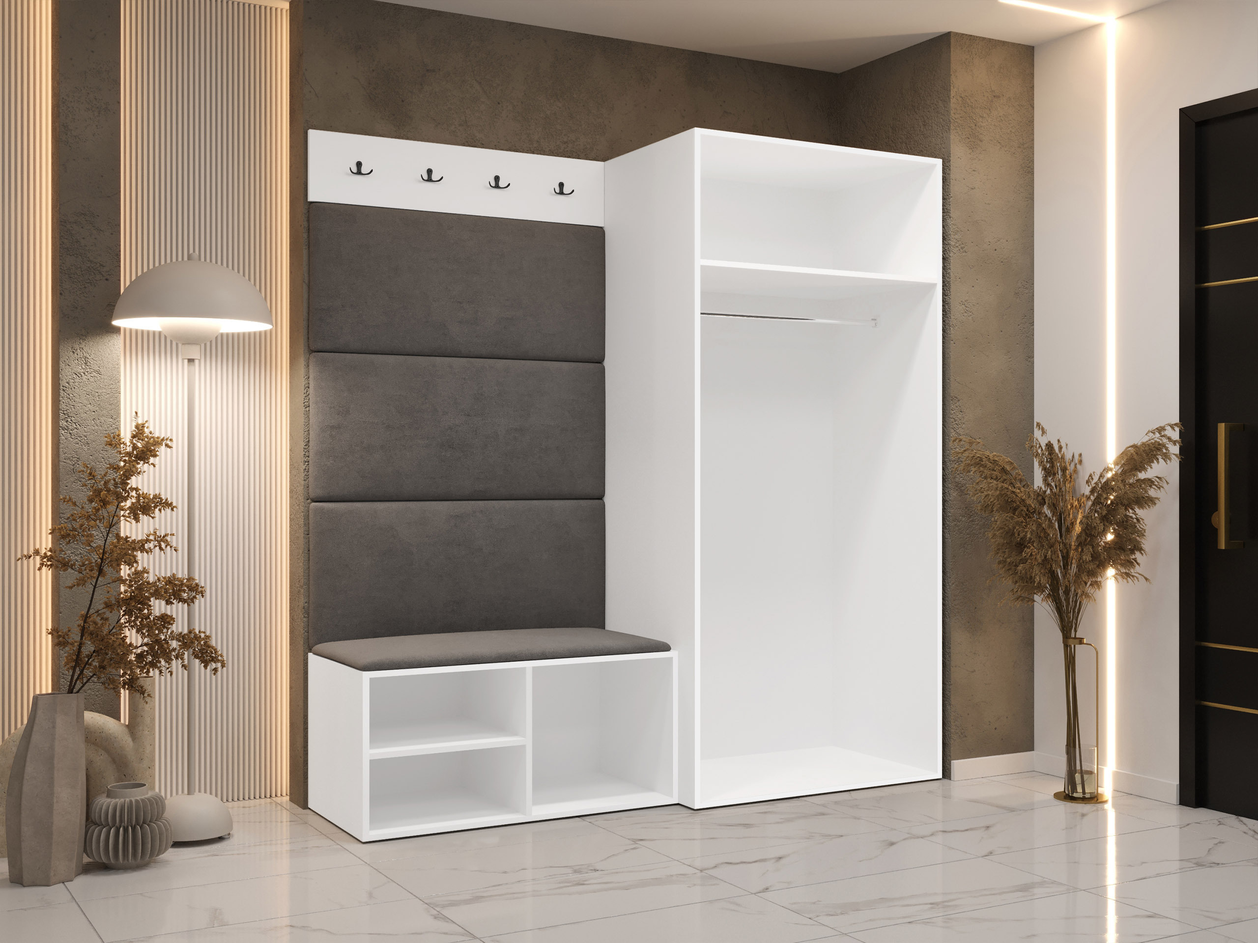 Conjunto para recibidor Hartford 526 (Cachemira)