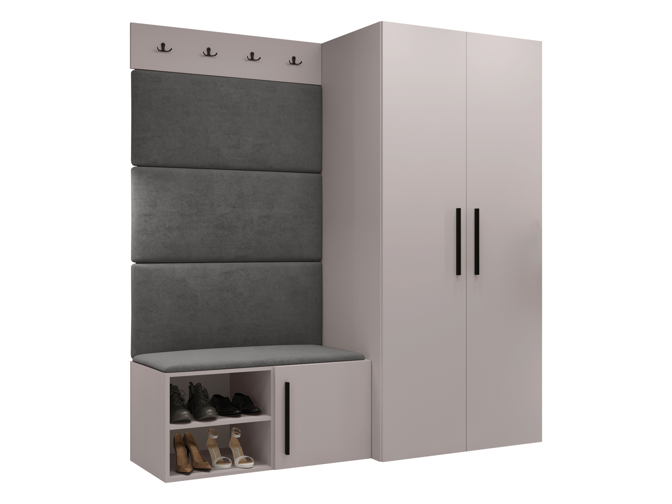 Conjunto para recibidor Nitos I (Manila 16)