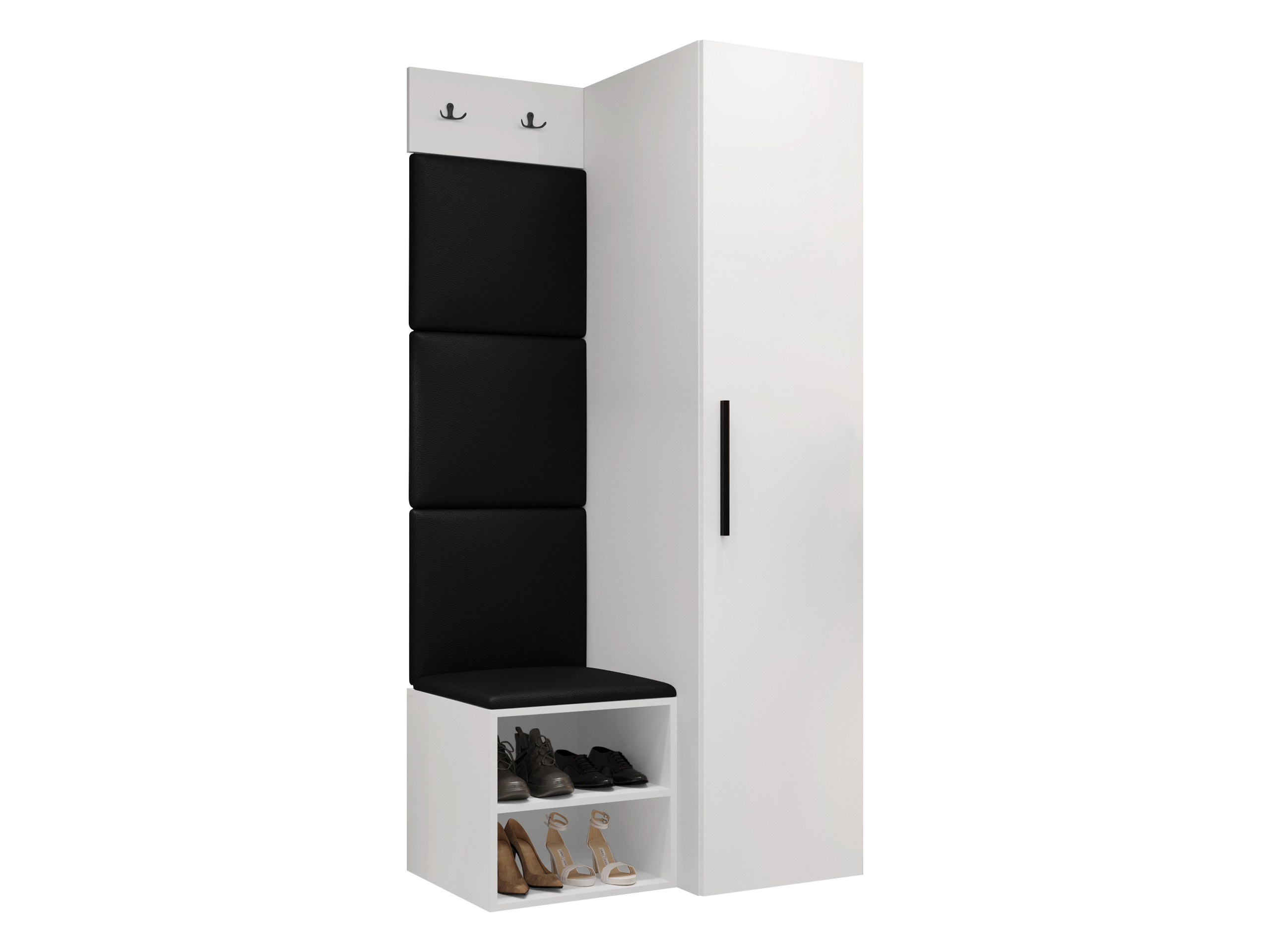 Conjunto para recibidor Nitos III (Blanco)