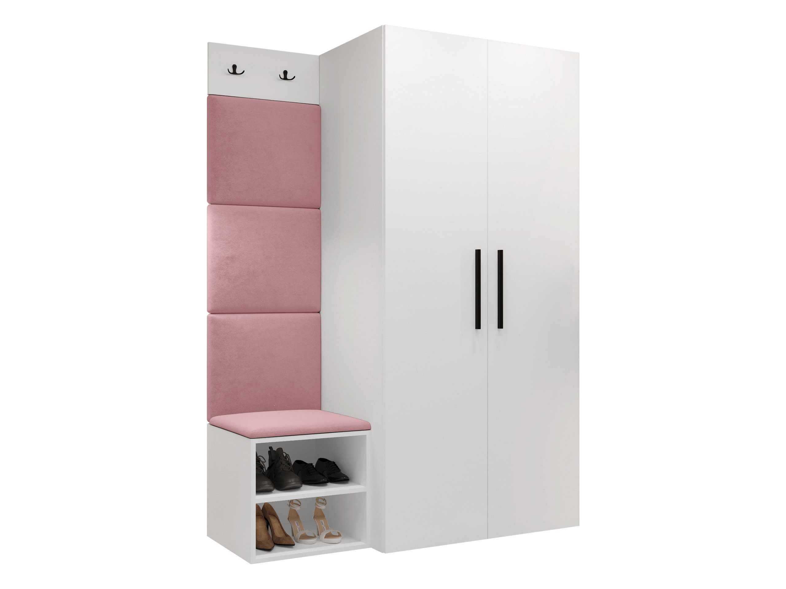 Conjunto para recibidor Hartford 523 (Blanco)