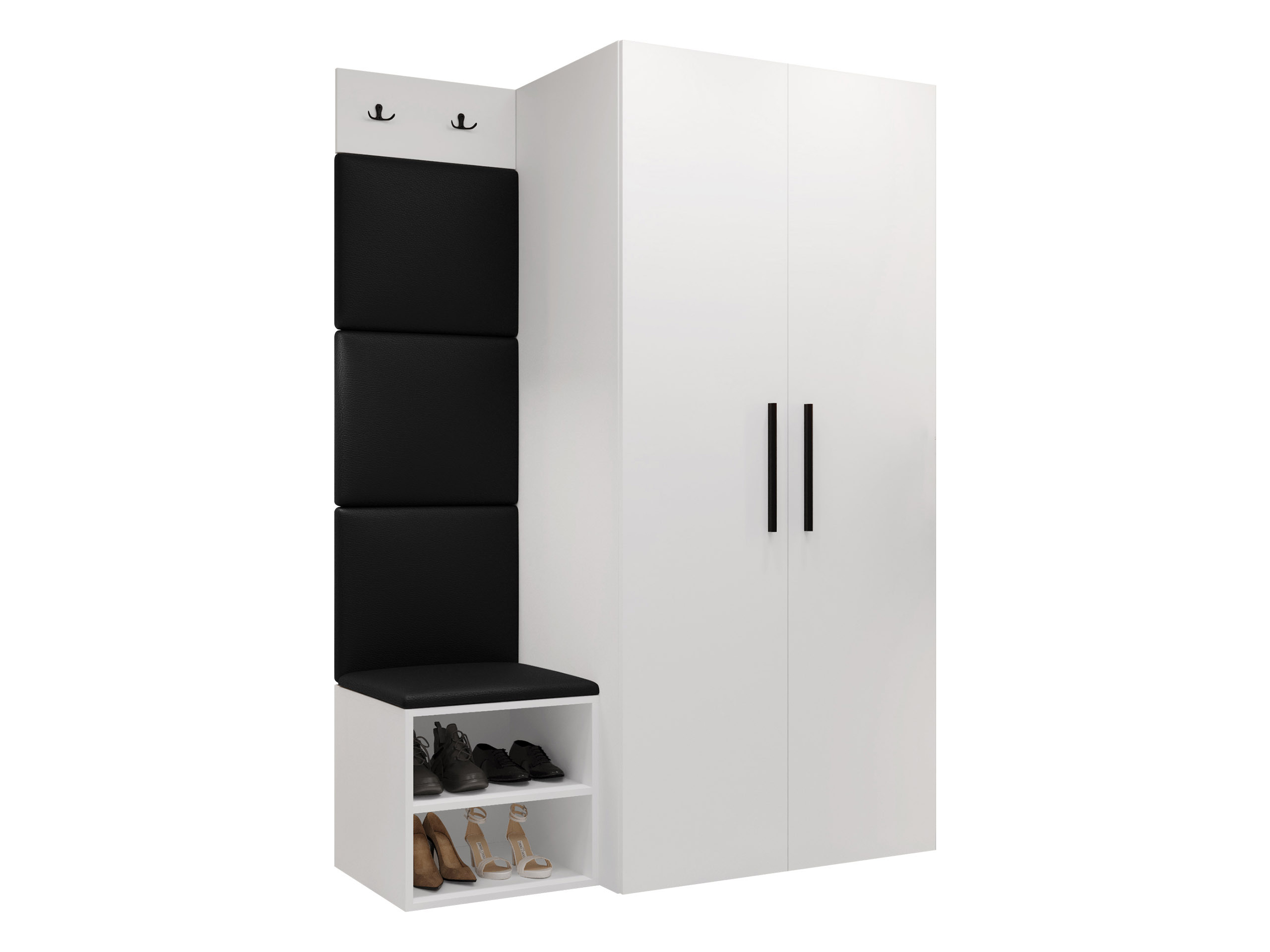 Conjunto para recibidor Hartford 523 (Blanco)