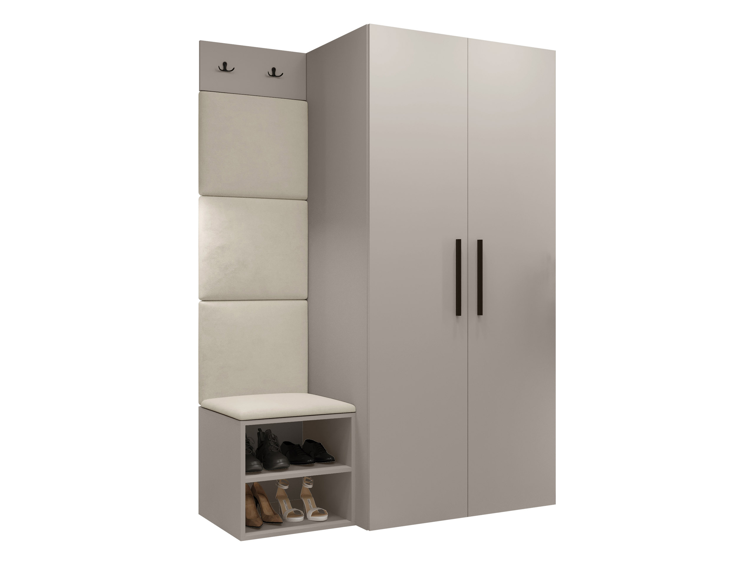 Conjunto para recibidor Nitos IV (Cachemira)