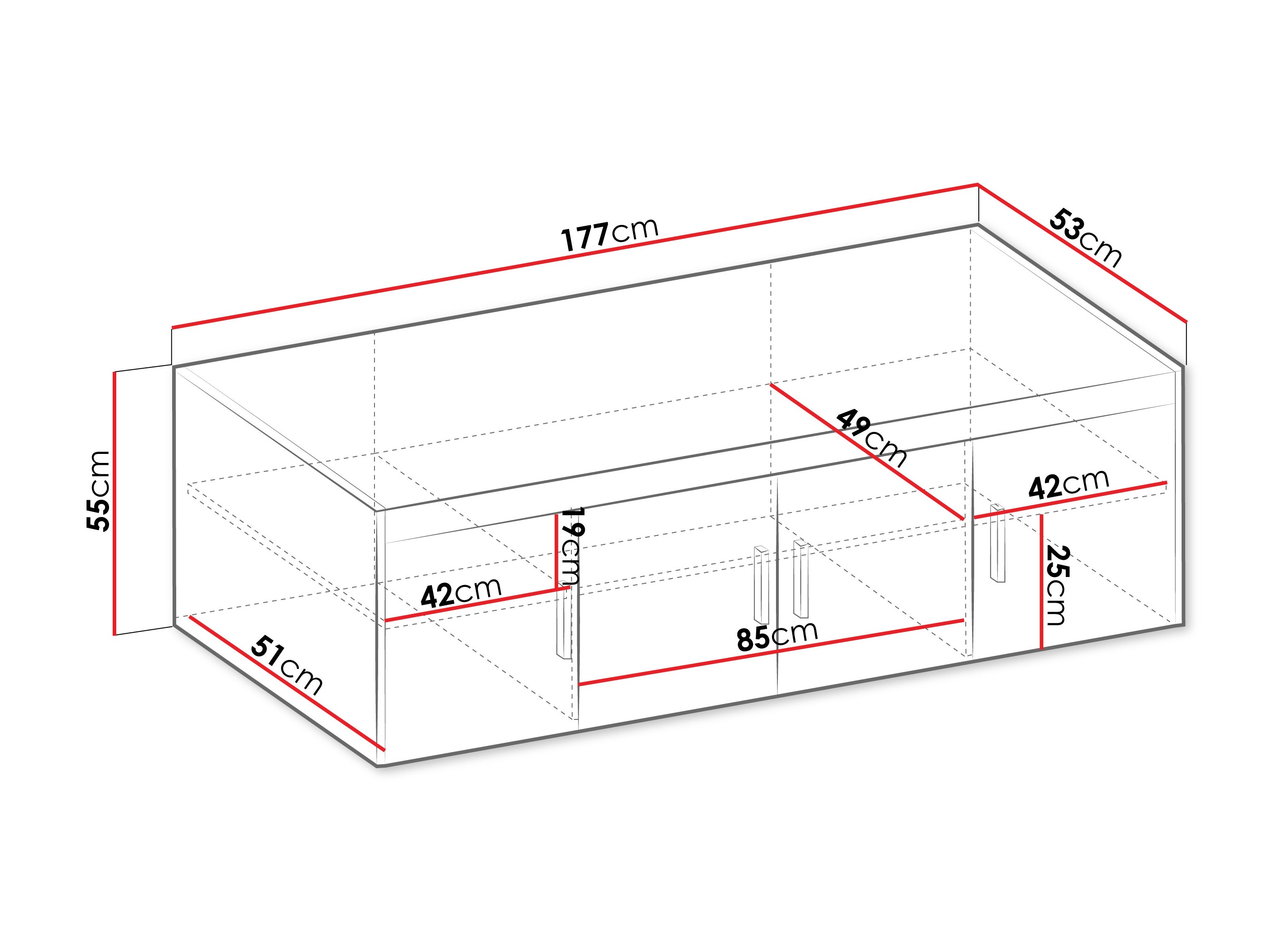 Aparador Novduni 123 (Roble Sonoma)