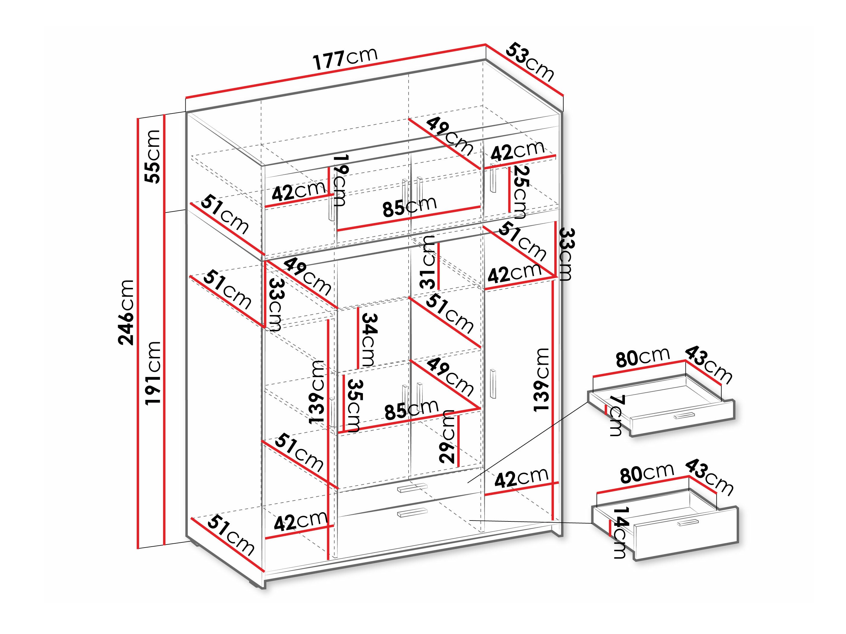 Armario Novduni 106 (Blanco)