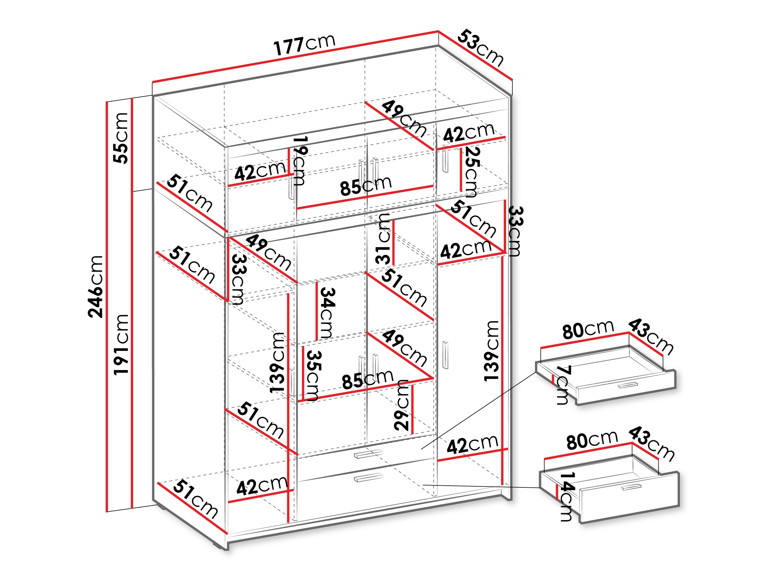 Armario Novduni 106 (Roble)