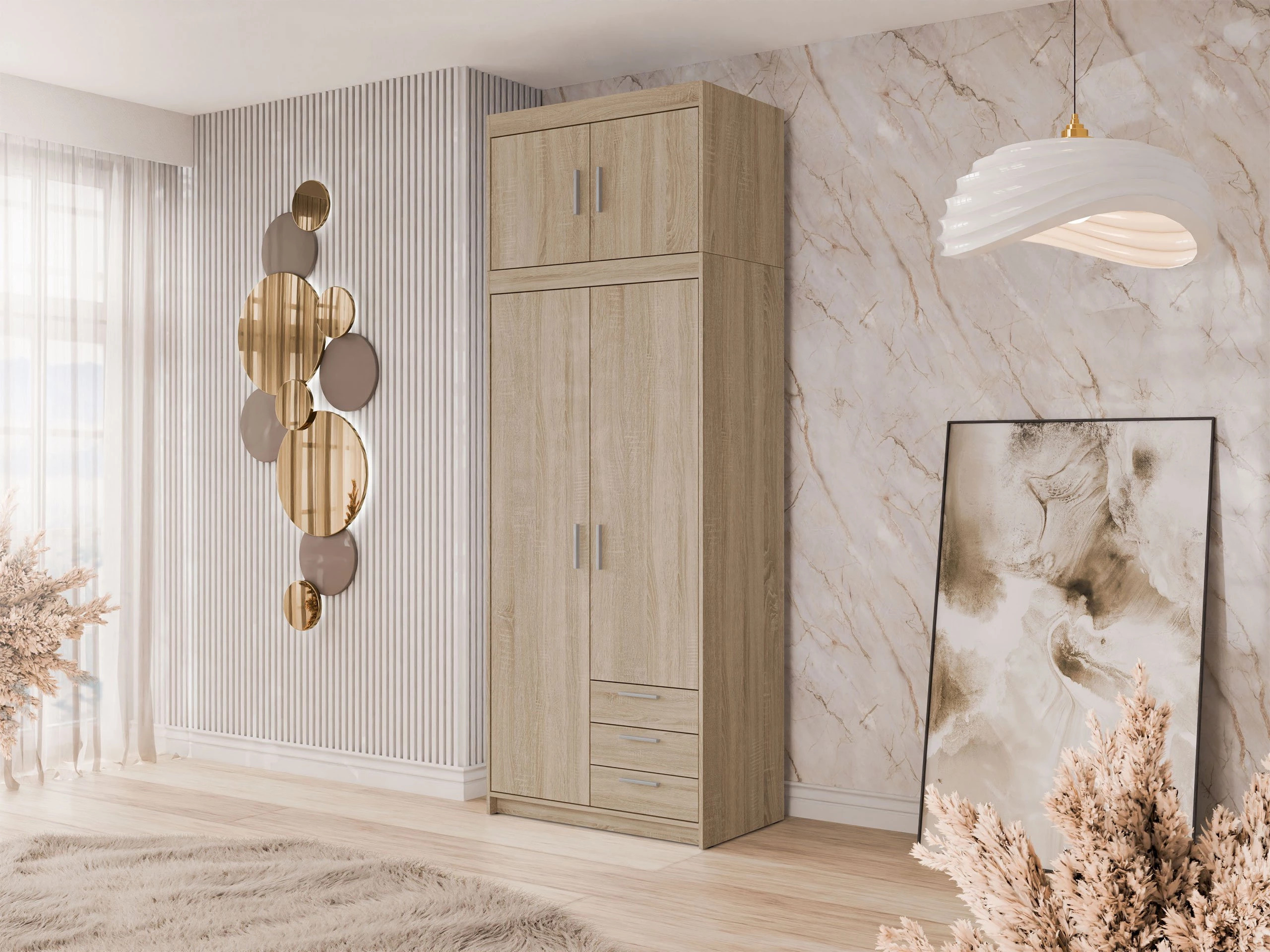 Armario Novduni 113 (Roble Sonoma)