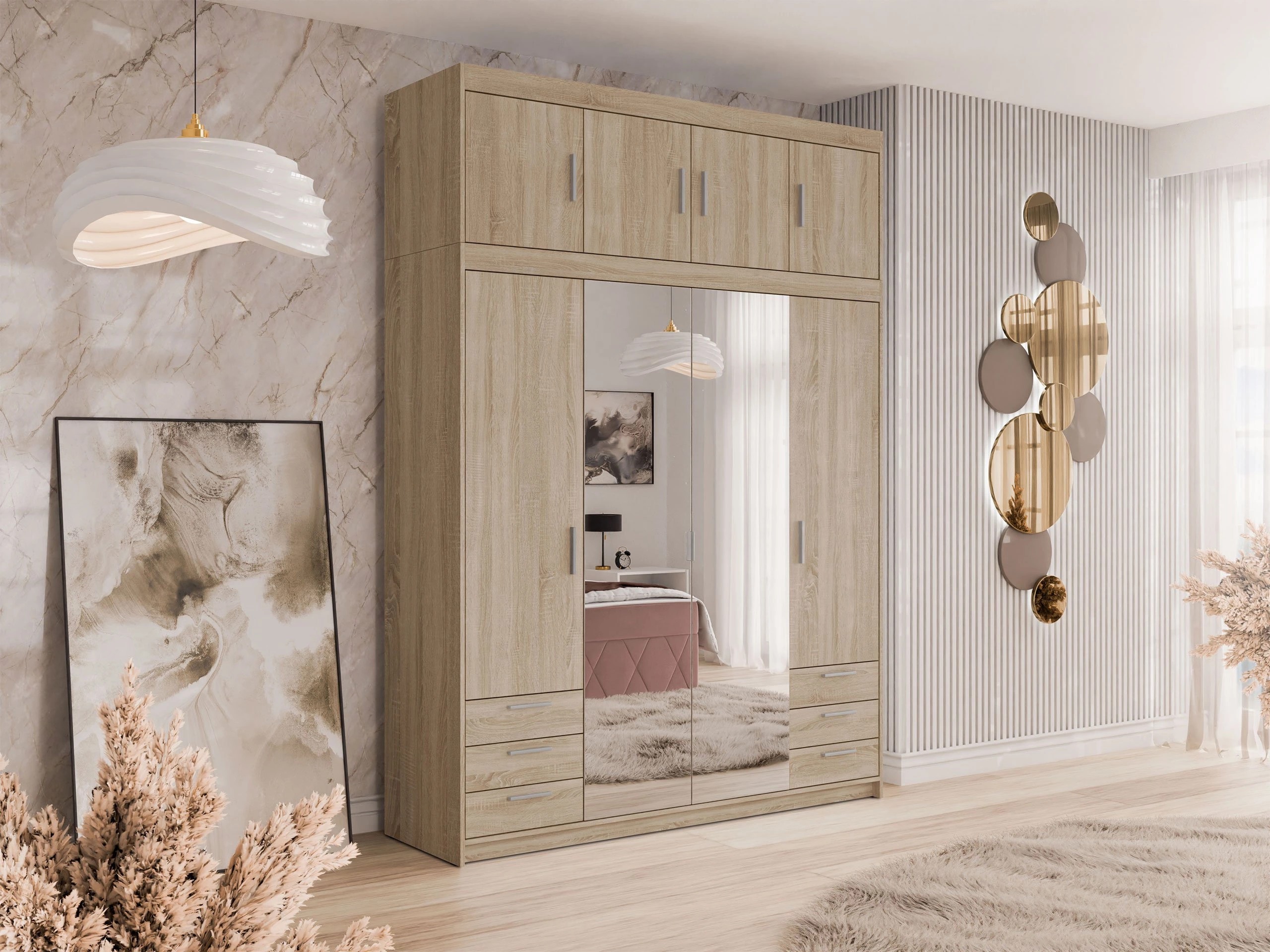 Armario Novduni 120 (Roble Sonoma)