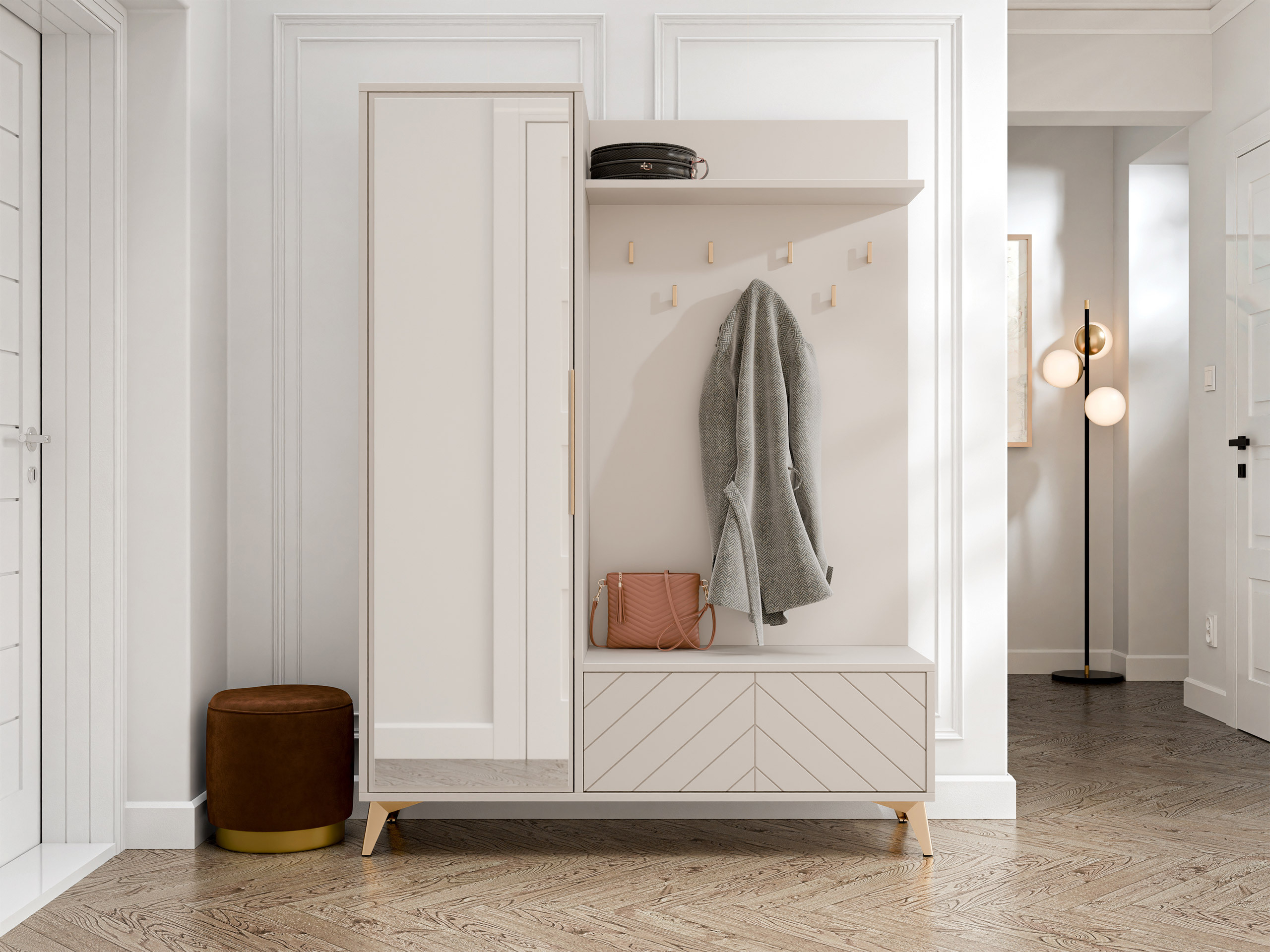 Conjunto para recibidor Comfivo Camlue 115