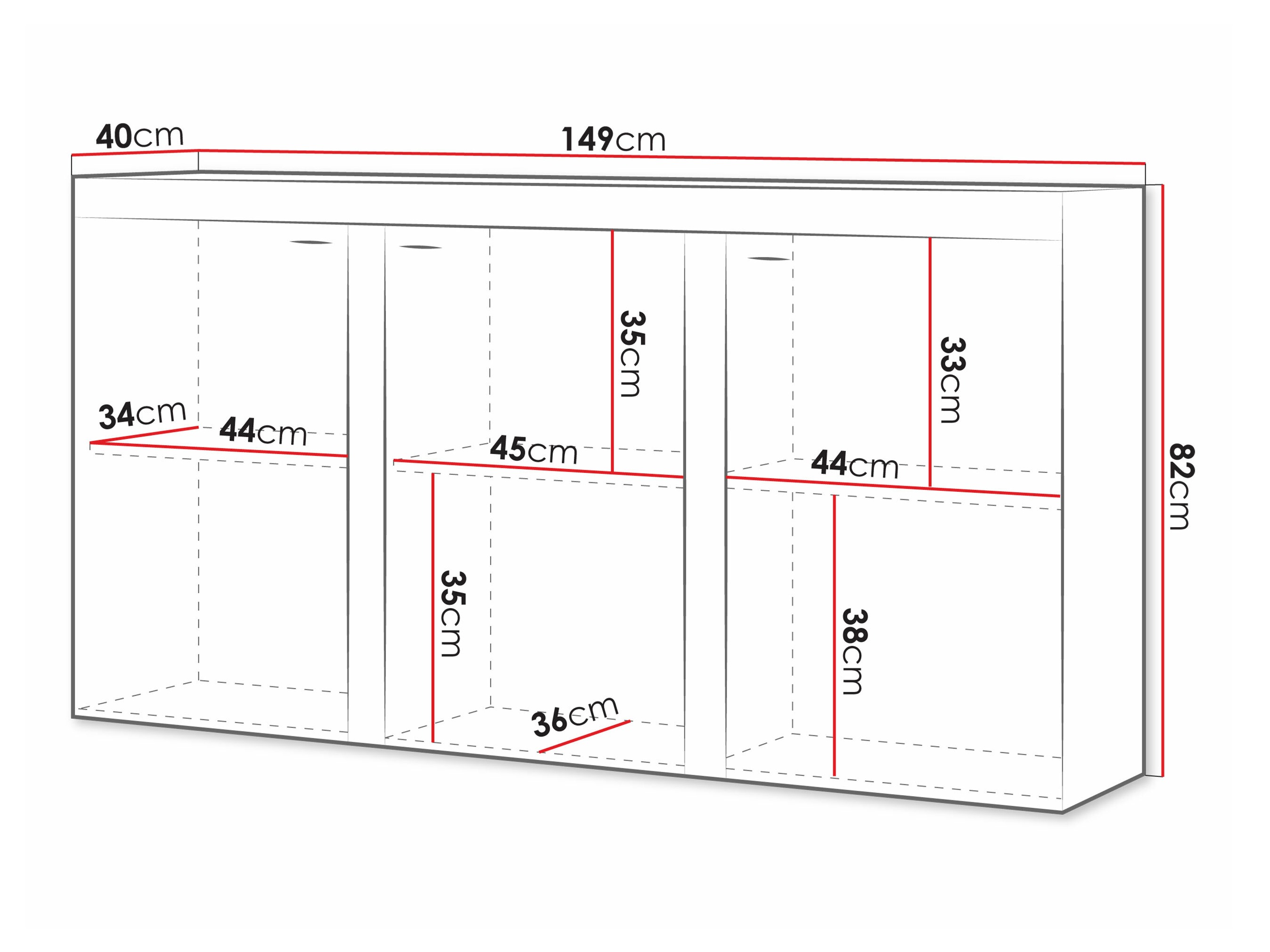 Aparador Soca I (Roble de lefkada)