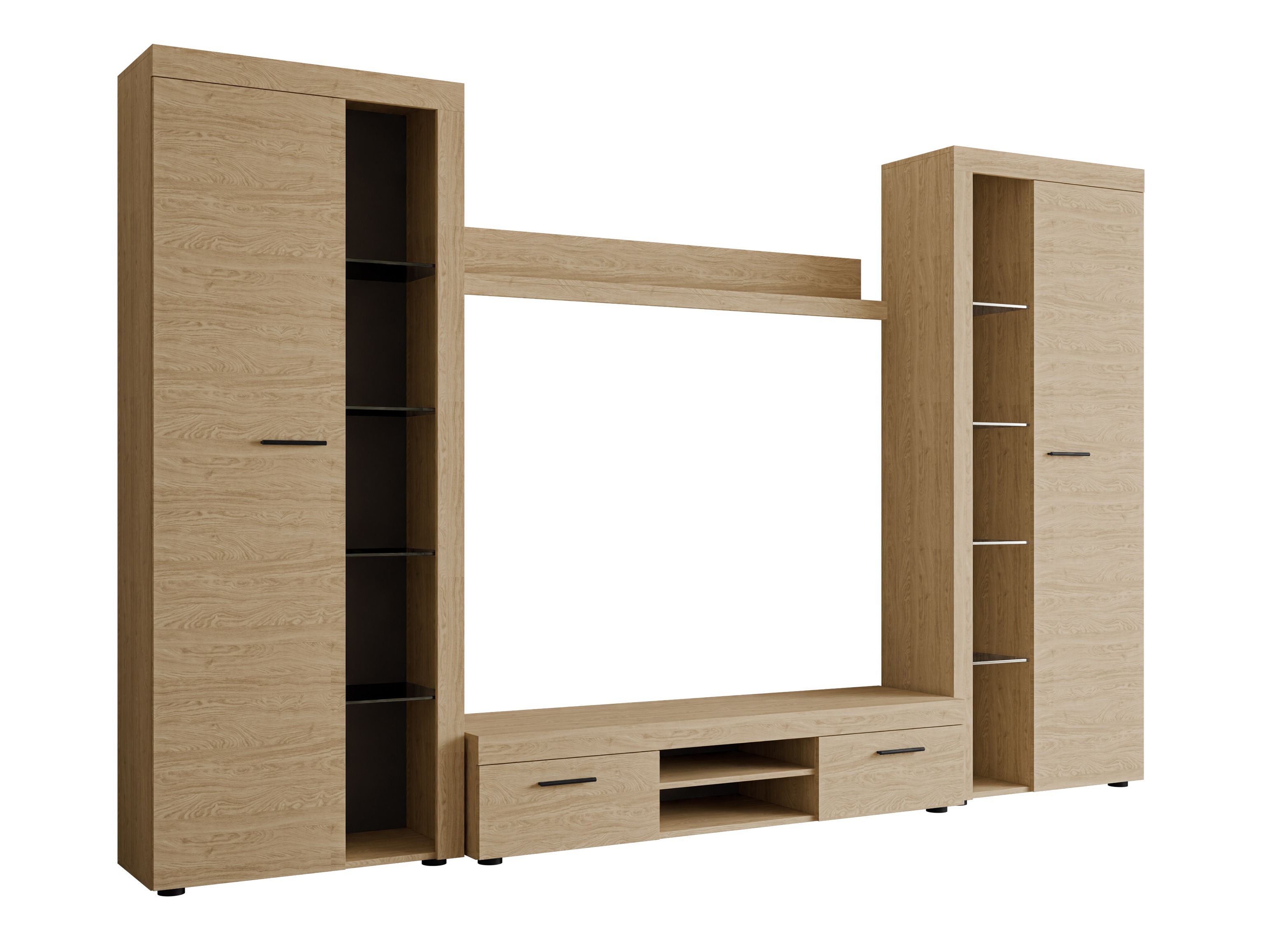 Conjunto de salón Tucson 107 (Roble)