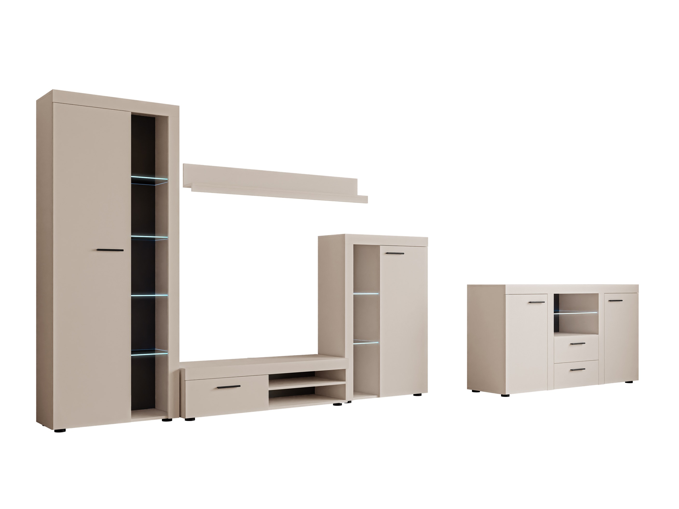 Conjunto de salón Univio I (Beige)