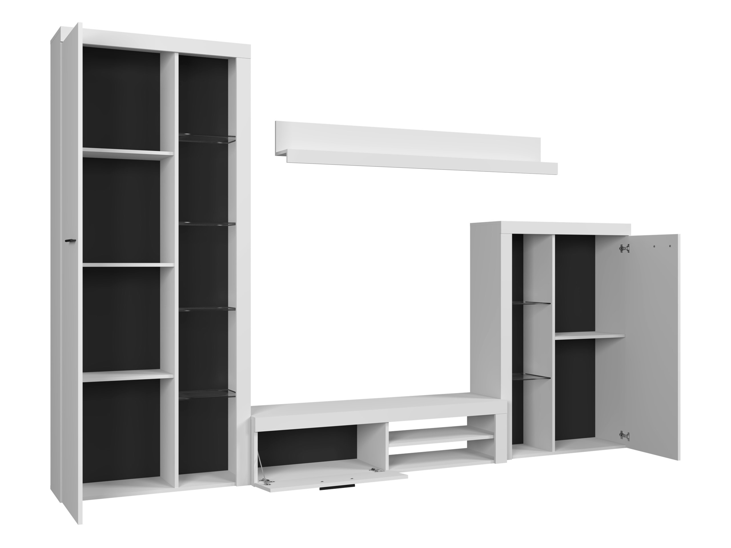 Conjunto de salón Univio I (Blanco)