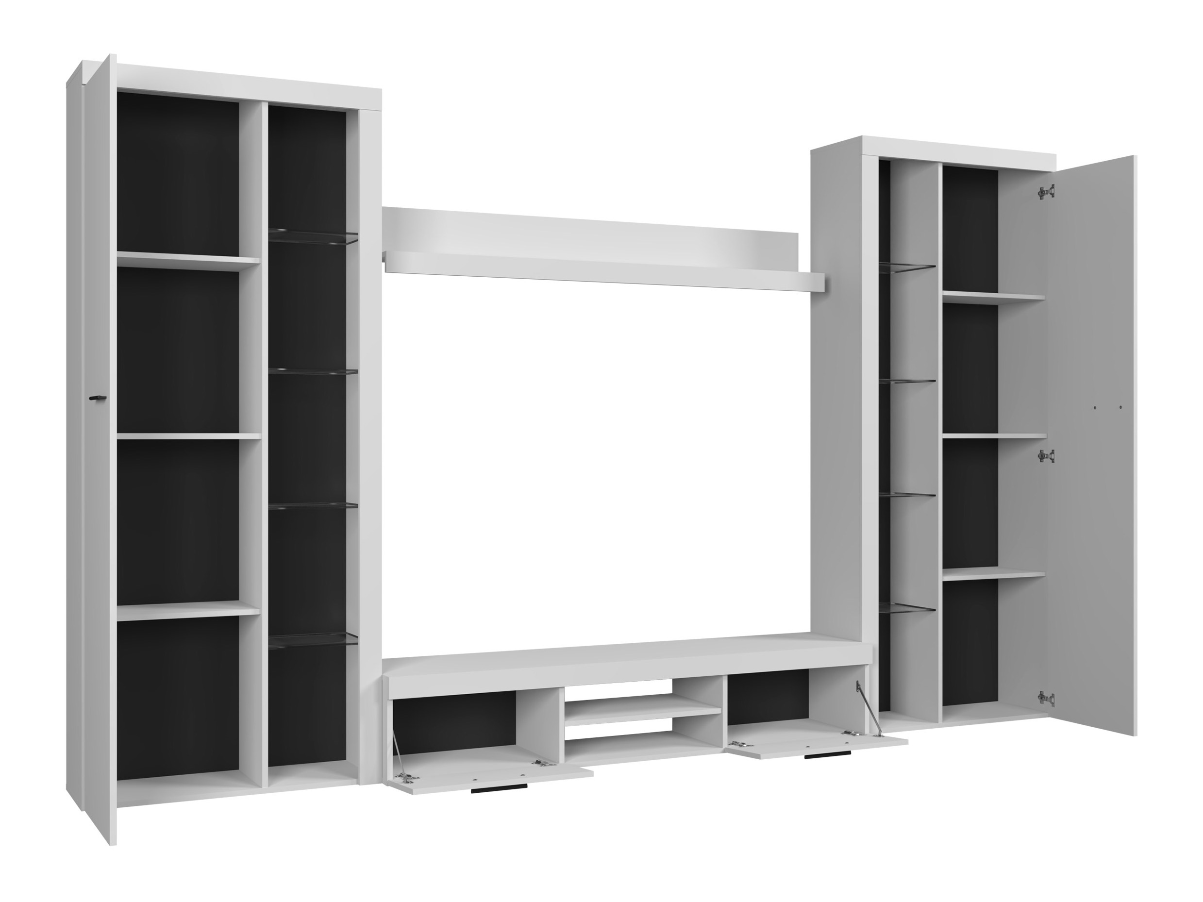 Conjunto de salón Univio II (Blanco)