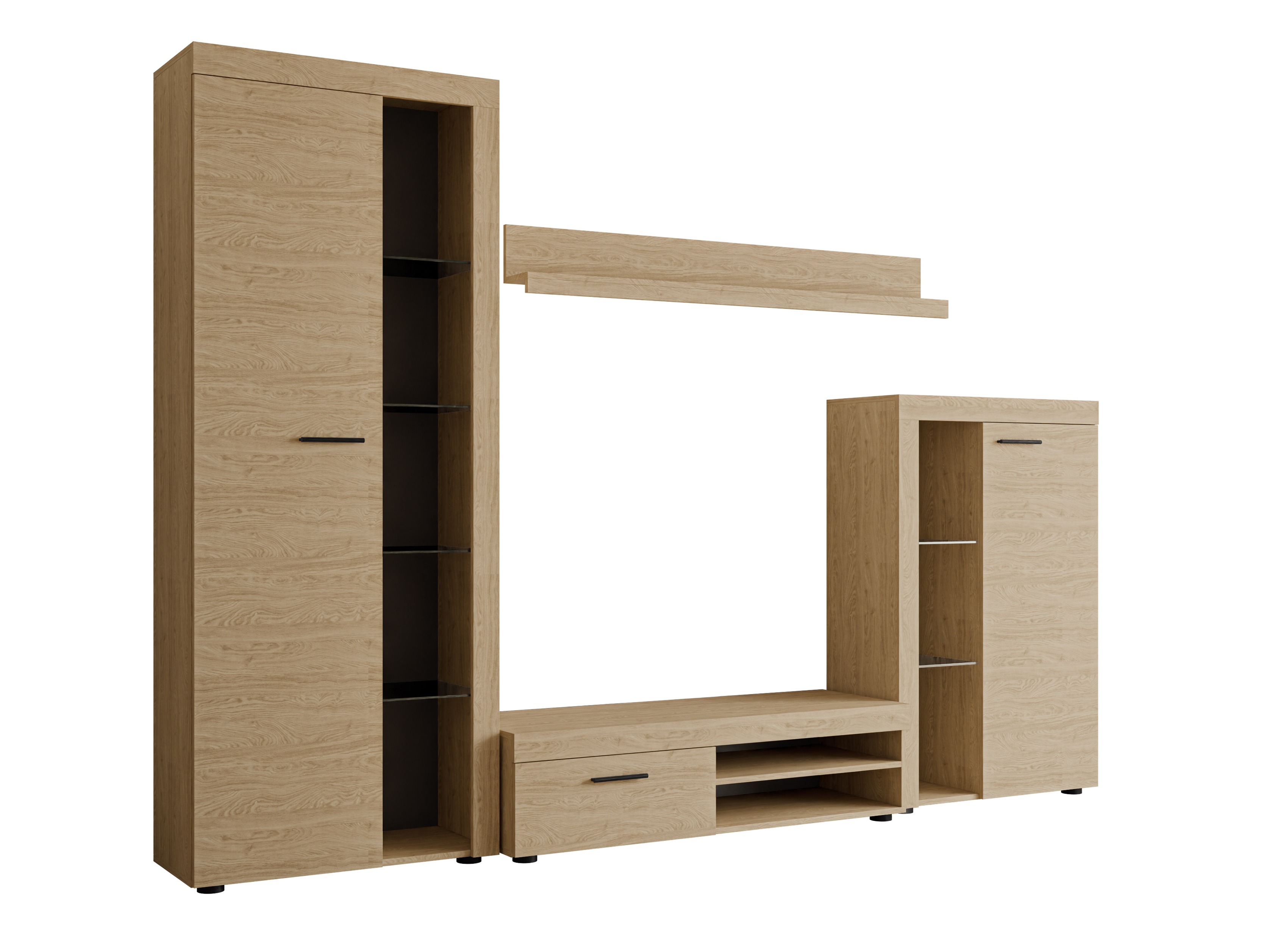 Conjunto de salón Univio (Roble)