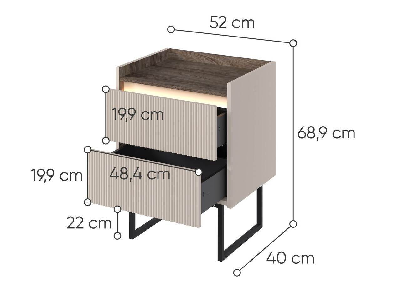 Mesilla de noche SP6515