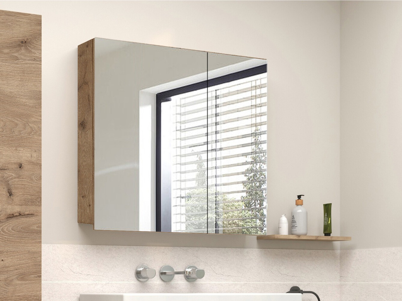 Mueble para baño con espejo SP6519