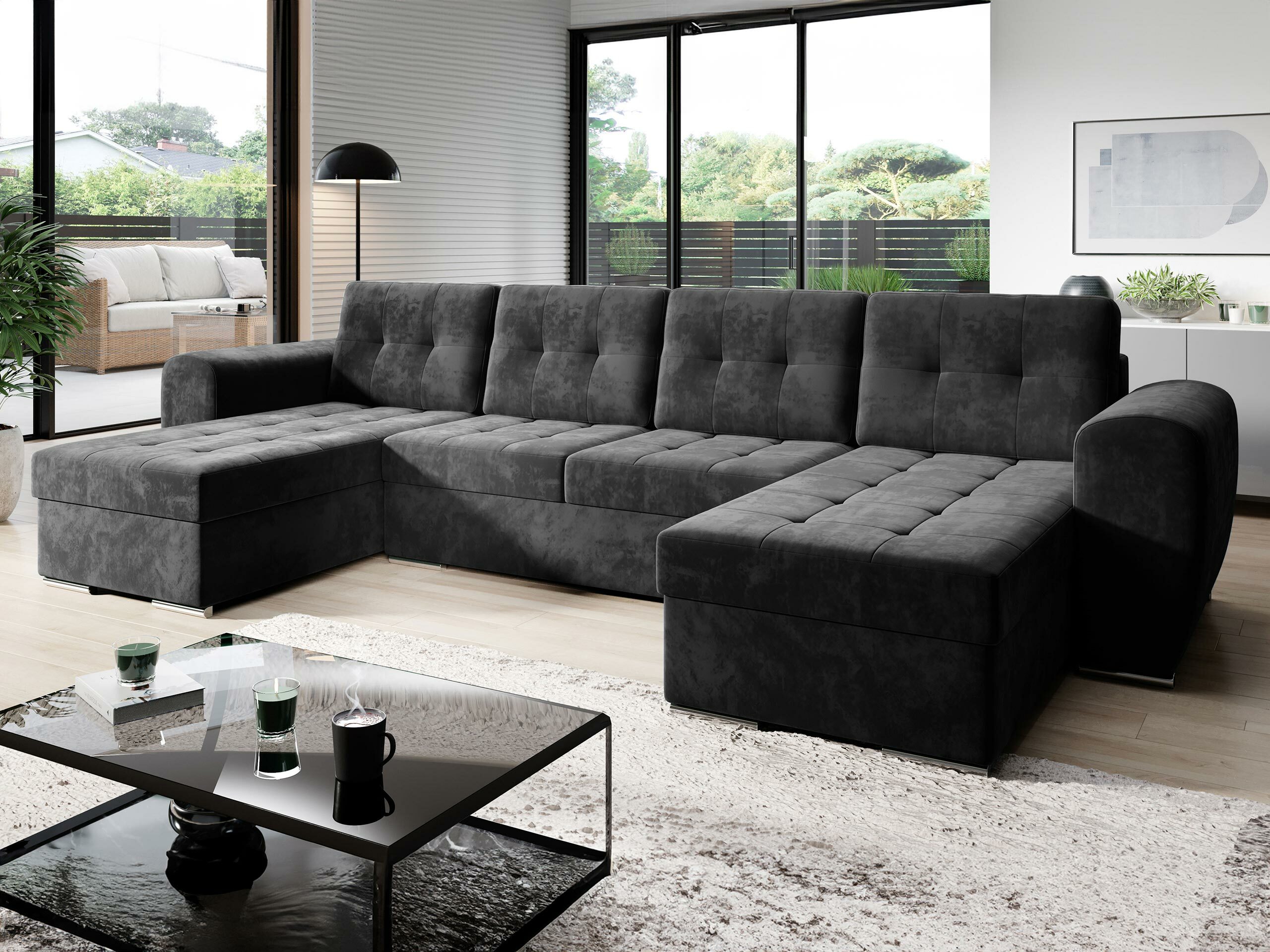 Sofá rinconero Arvada 117 (Monolith 97)