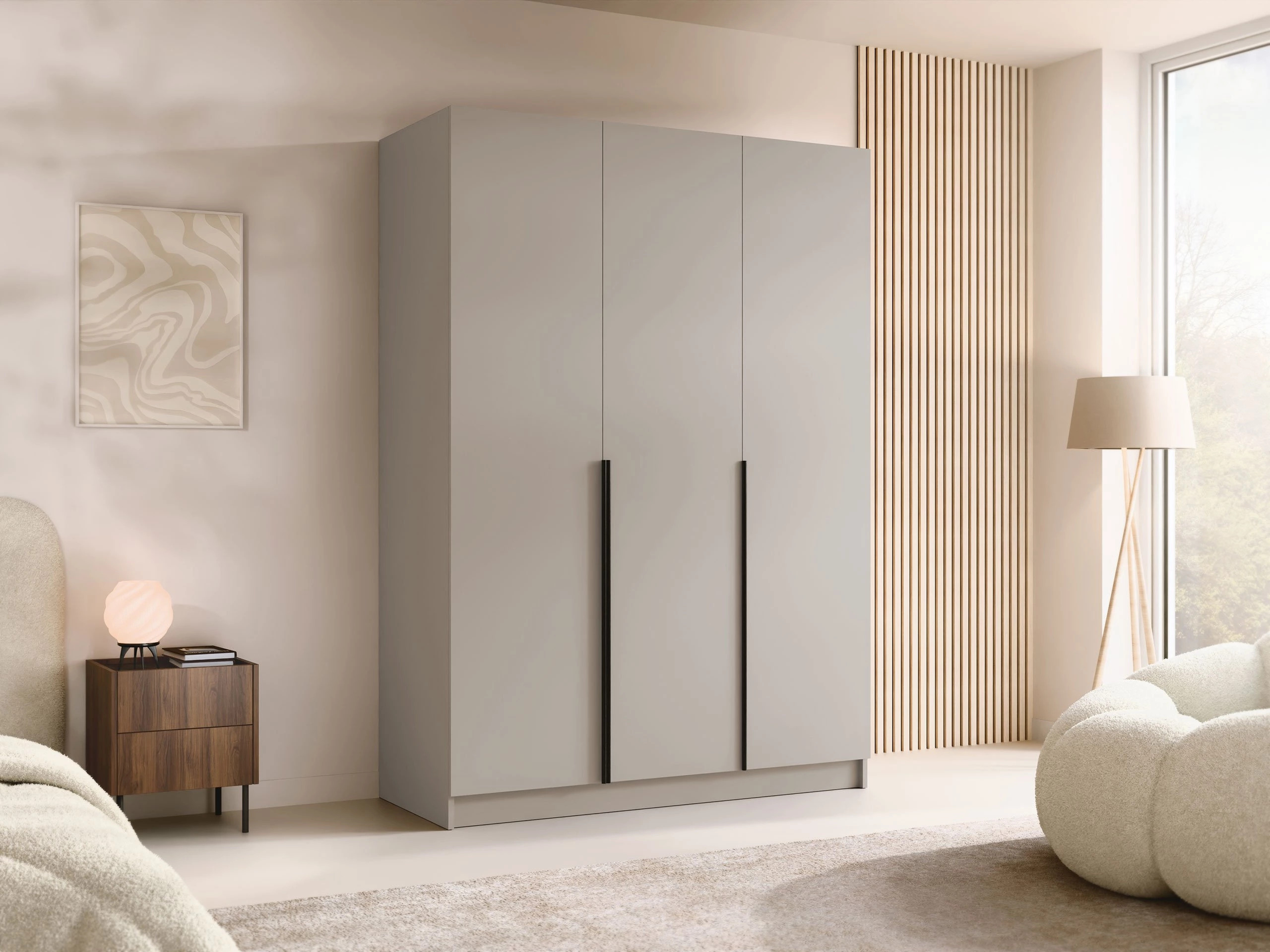 Armario Closico Decoron I (Cachemira + Negro)