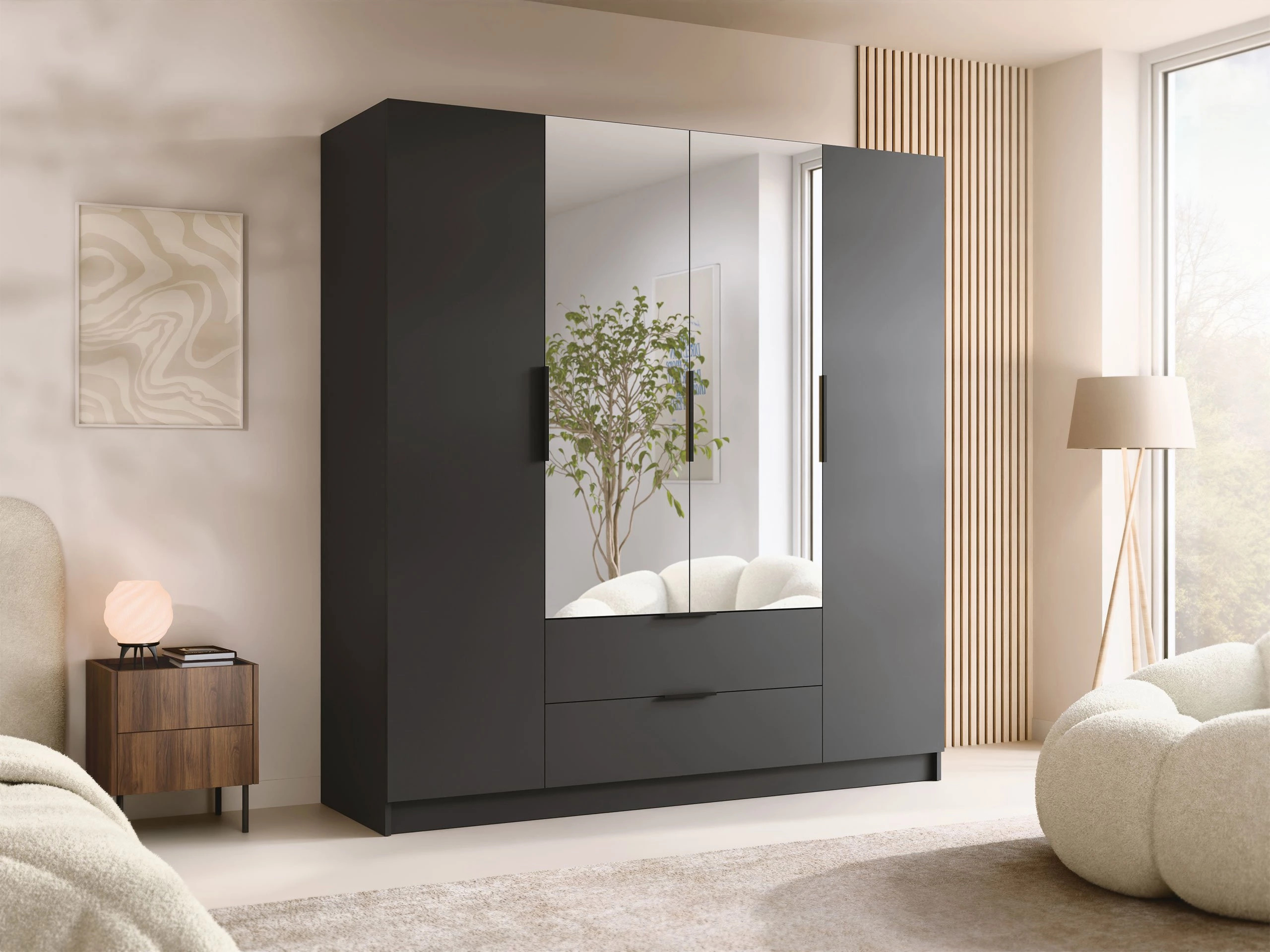 Armario Closico Cadron II (Negro)