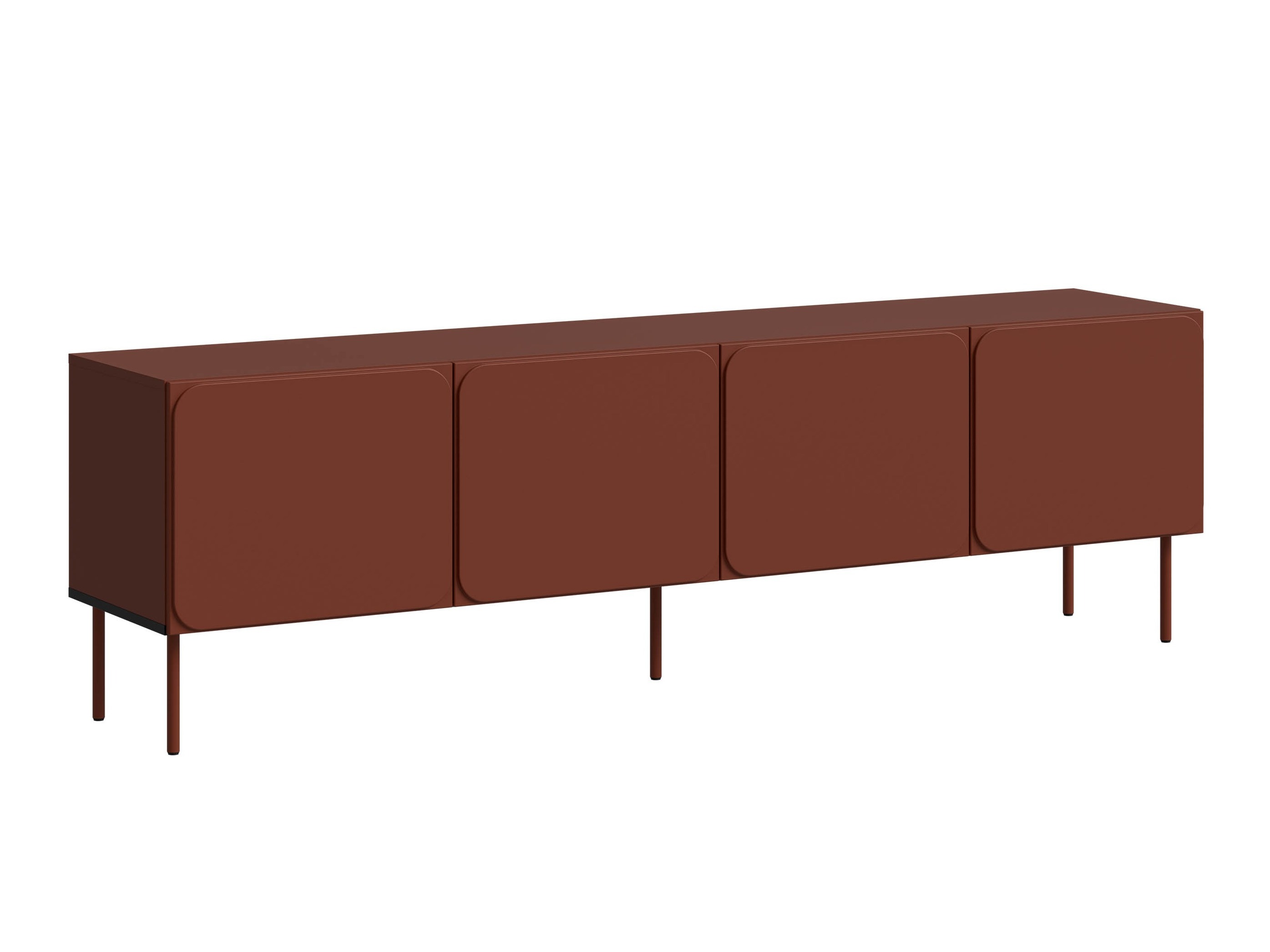 Mueble TV Fentore 101 (Rojo toscano)
