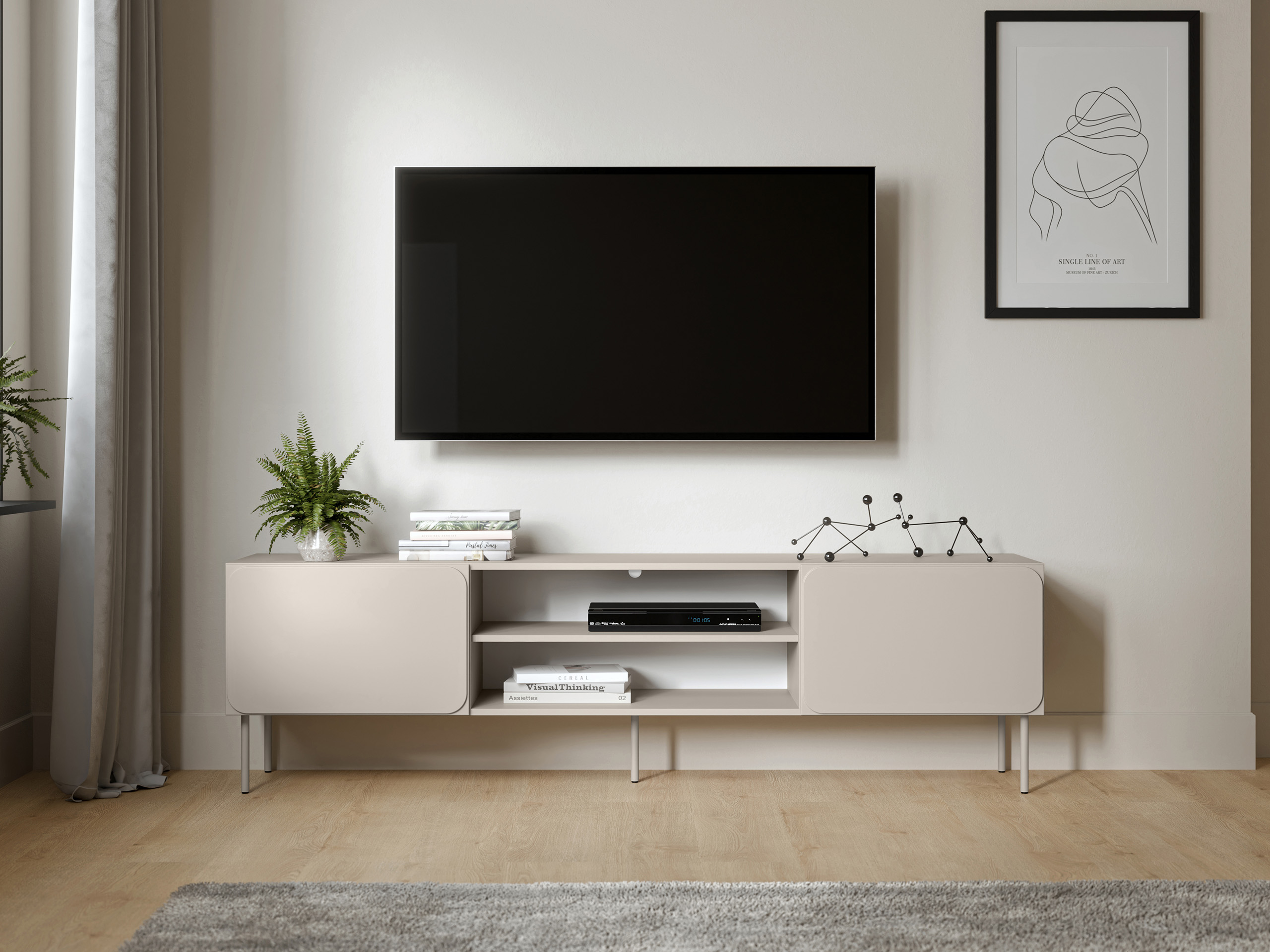 Mueble TV Fentore 102 (Cachemira)