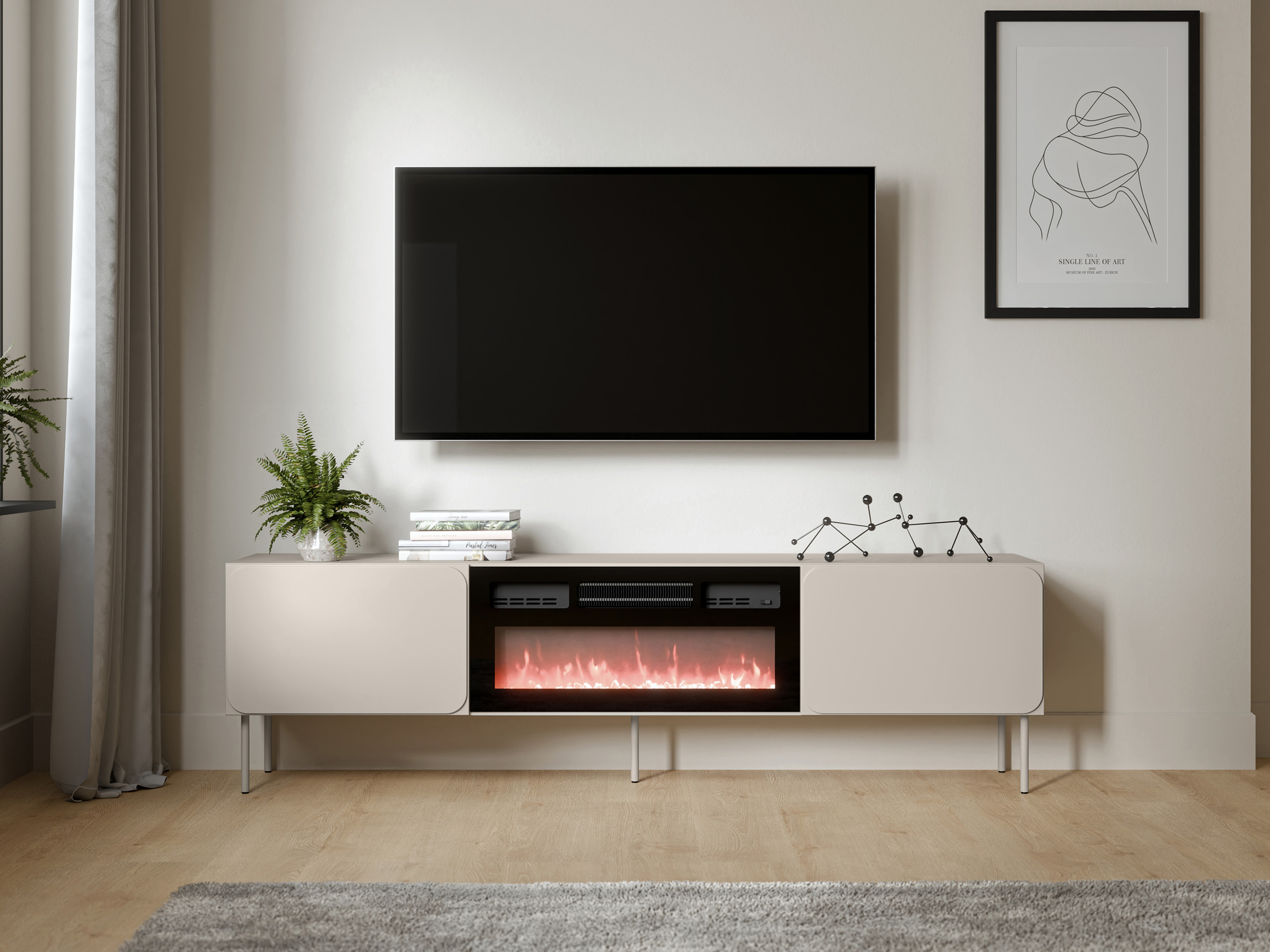 Mueble TV Fentore 104 (Cachemira)