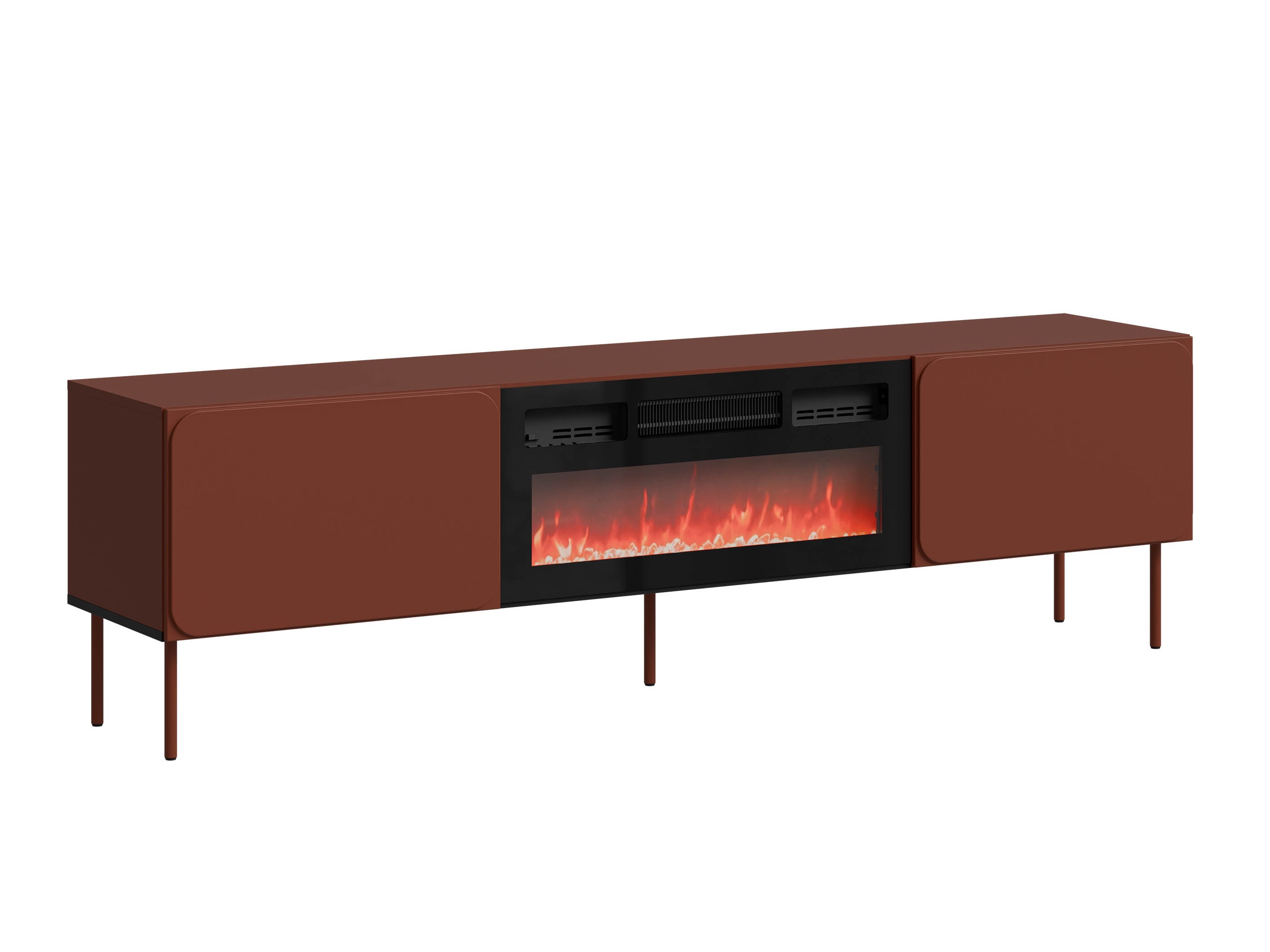 Mueble TV Fentore 104 (Rojo toscano)