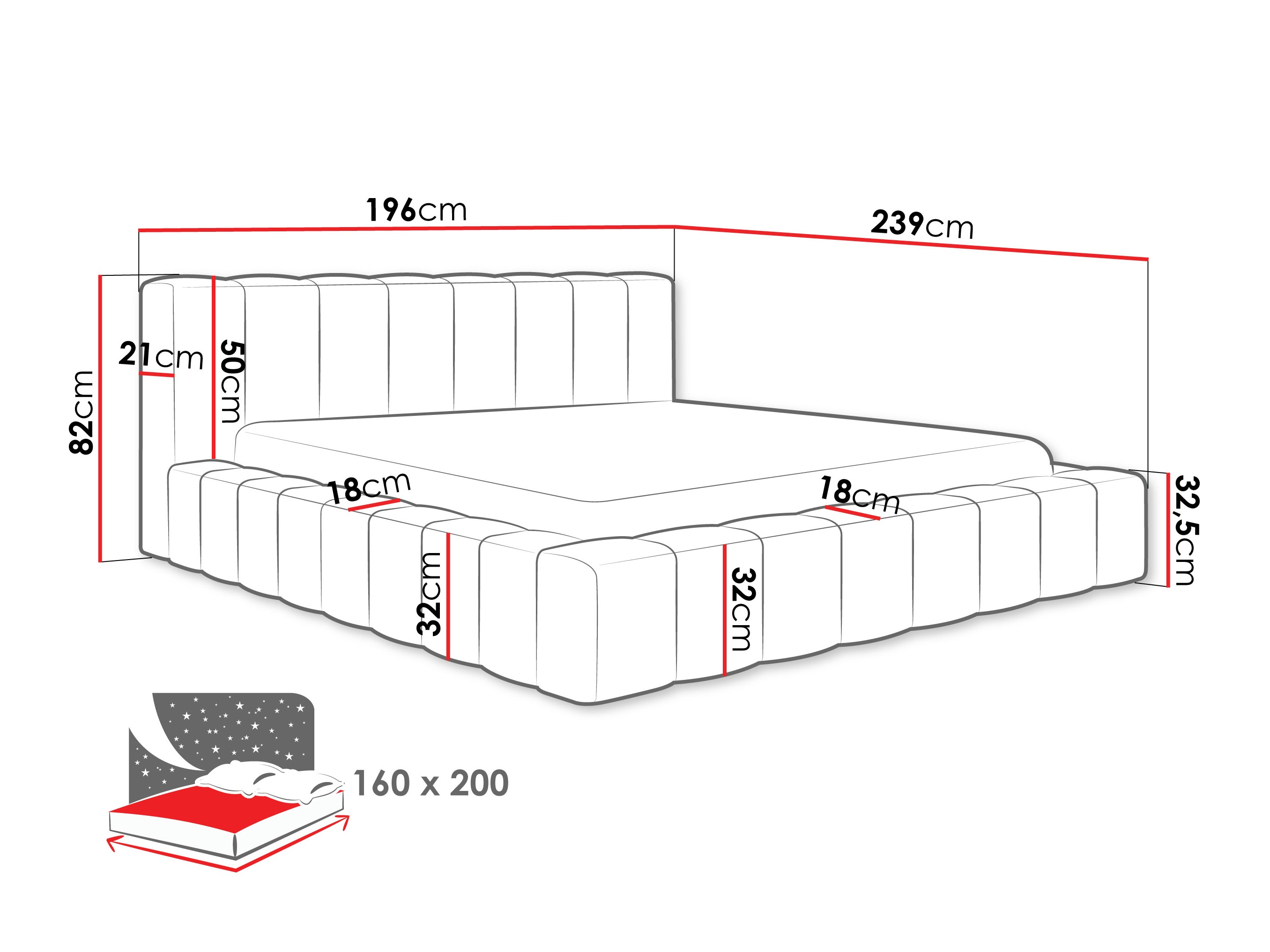 Cama Hesperia 125 (Paros 02)